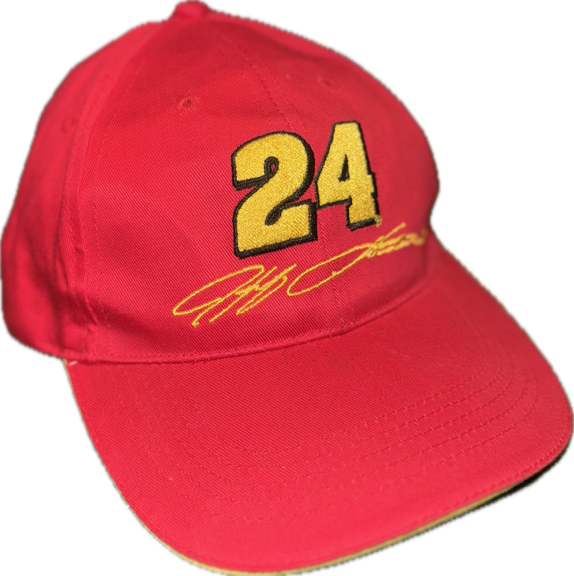 Red Jeff Gordan Hat