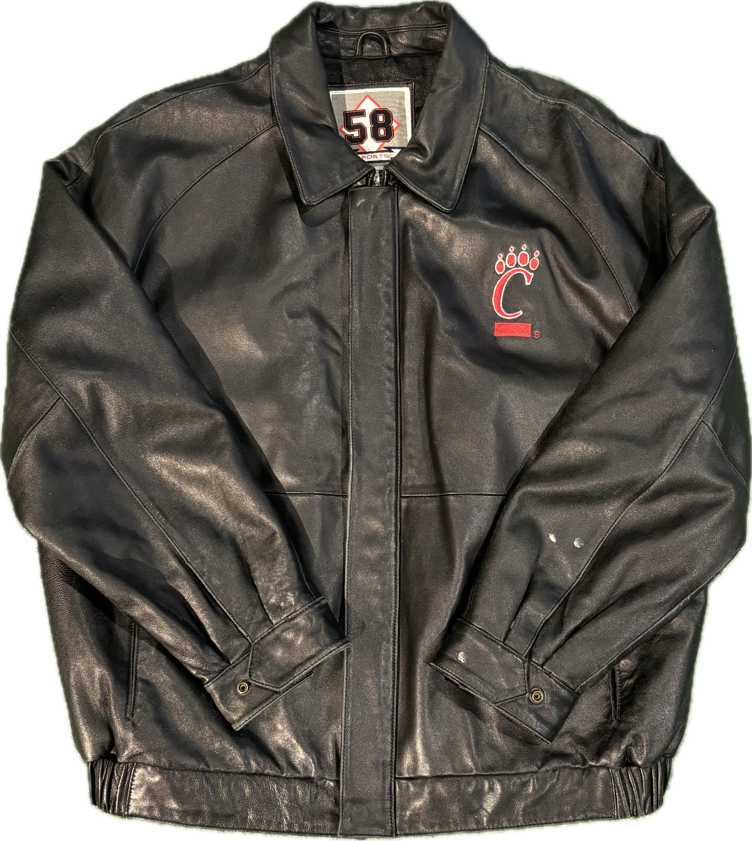 Cincinnati Bearcats 58 Sports Leather Jacket