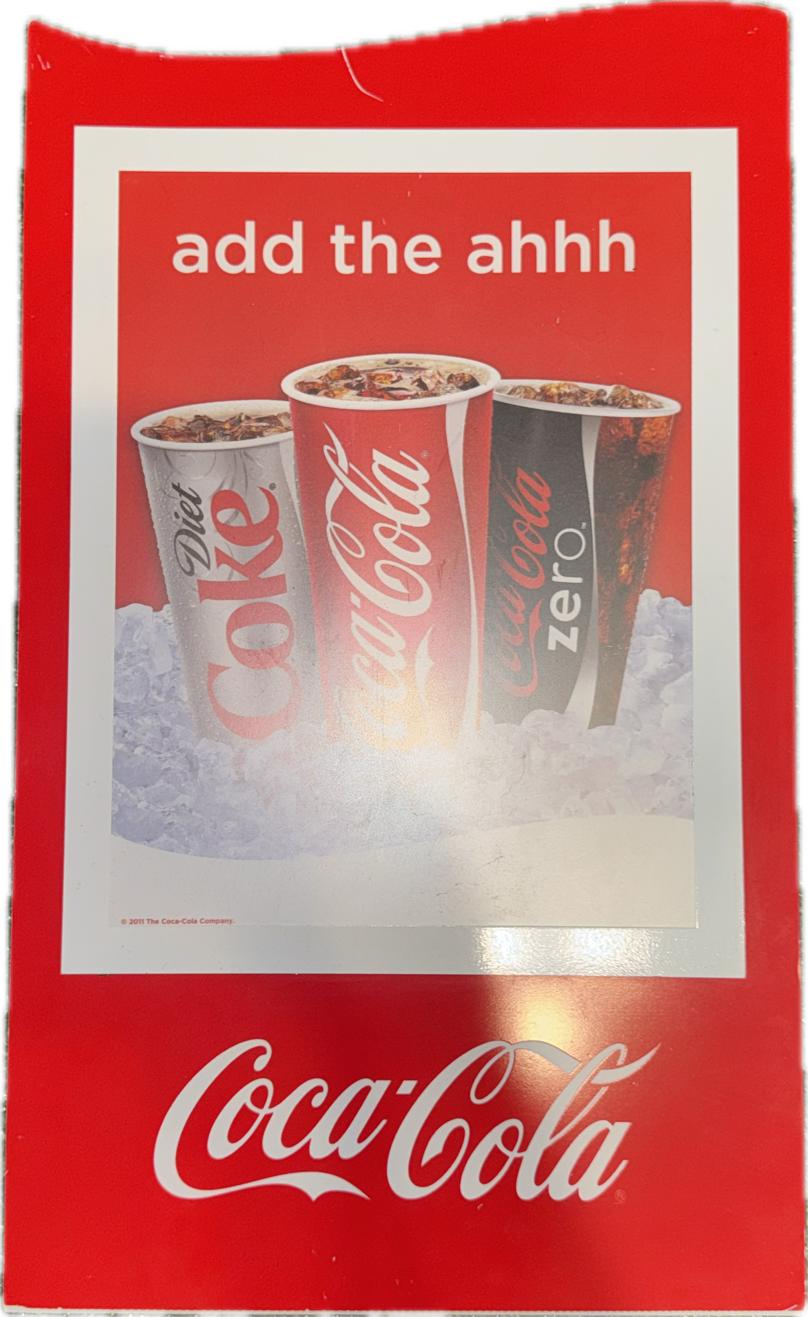 2011 Coca Cola Sign