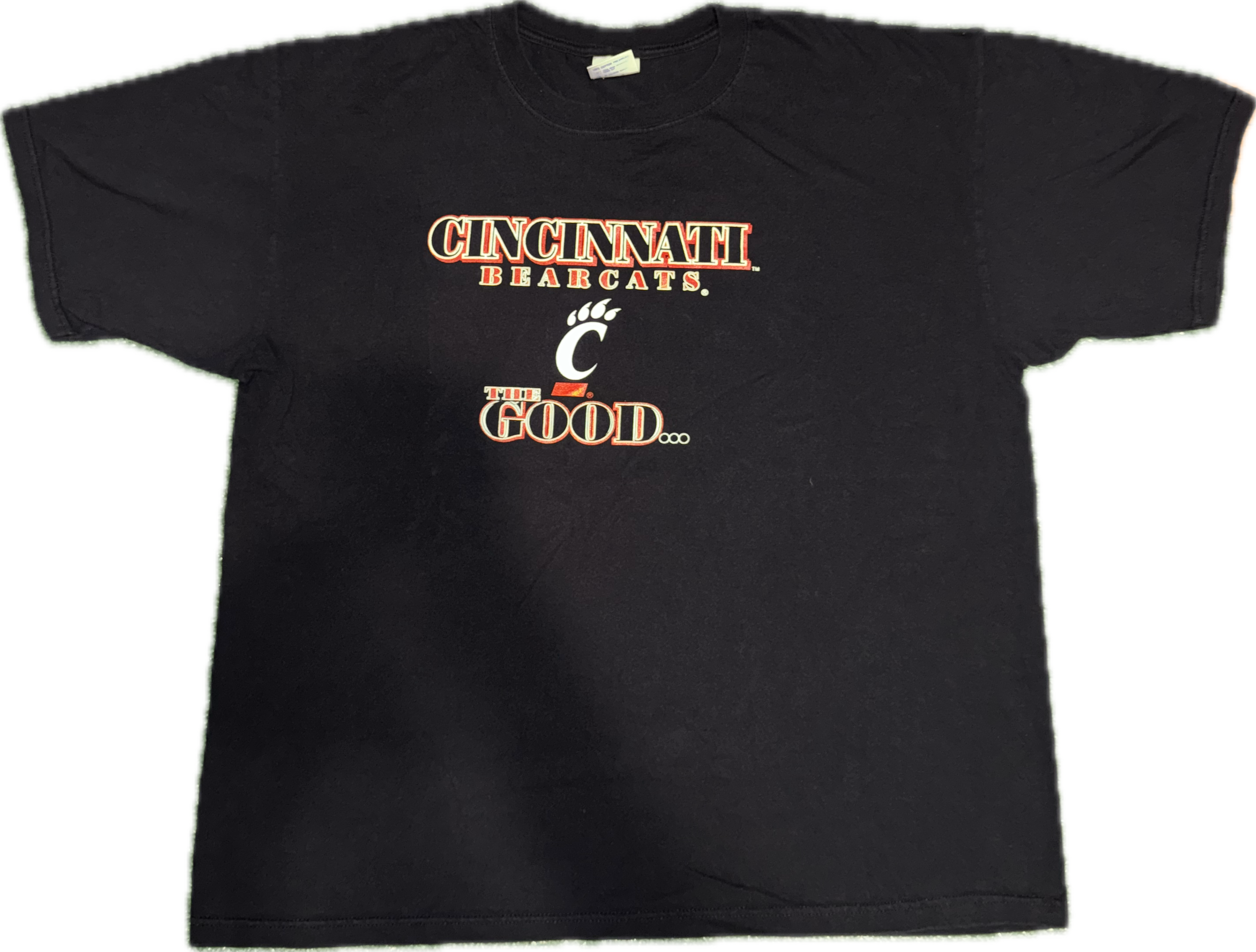 UC Bearcats Black Tee