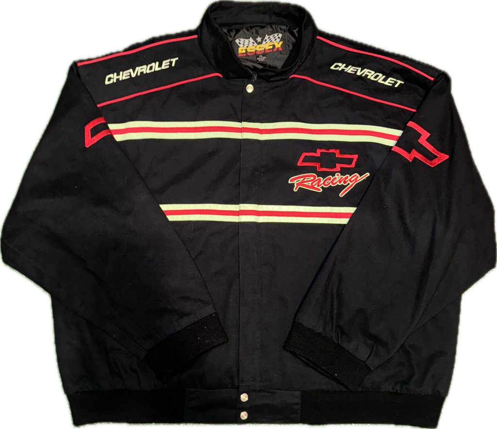 Black Chevy Racing Jacket