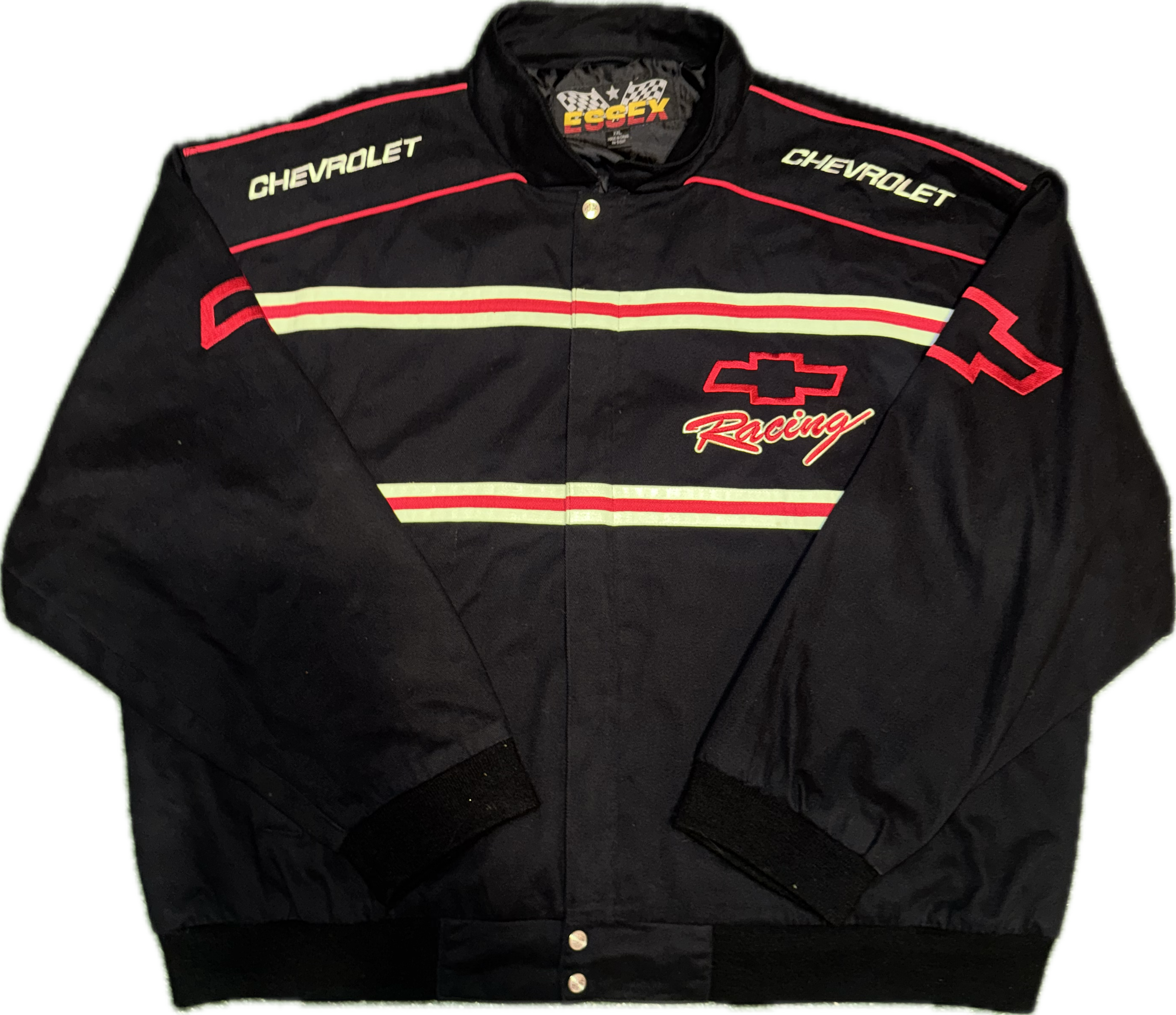 Black Chevy Racing Jacket