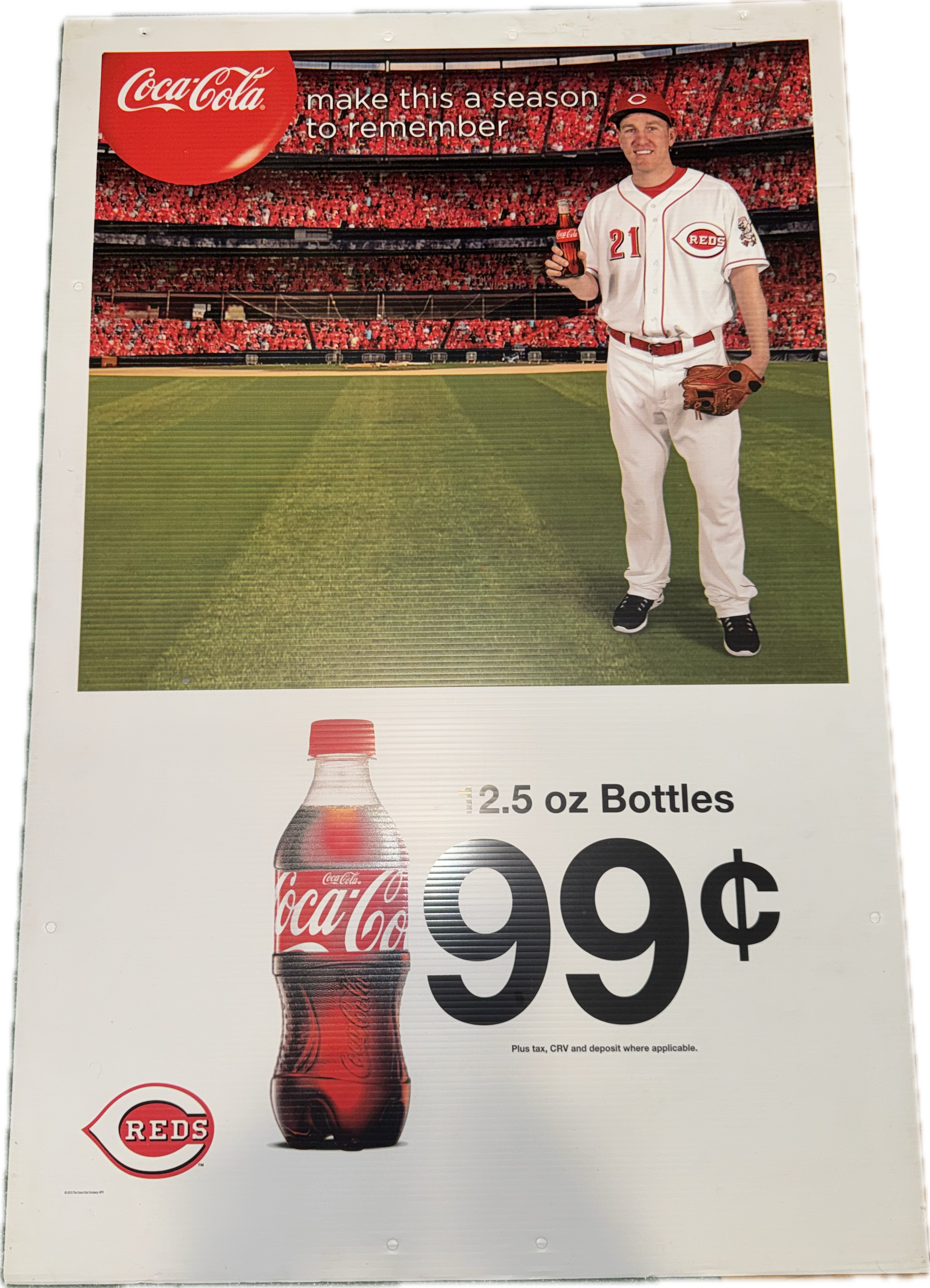 Reds Baseball Sign