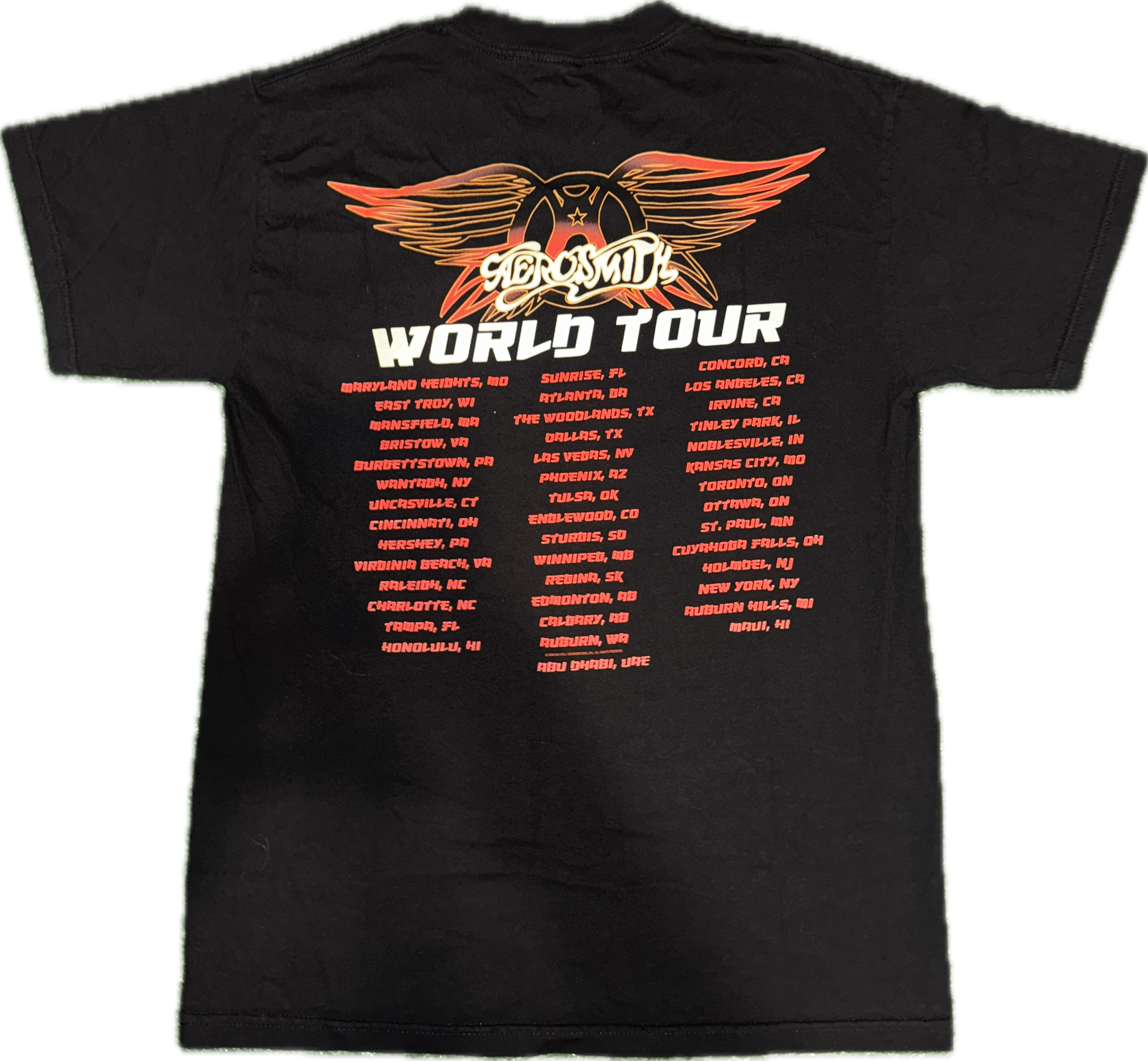 Aerosmith Band Tour Tee