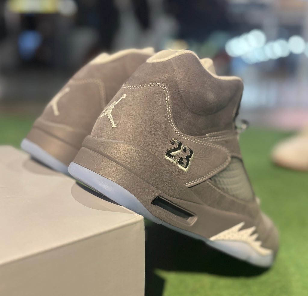 Jordan 5 Wolf Grey Preschool (Little Kids)