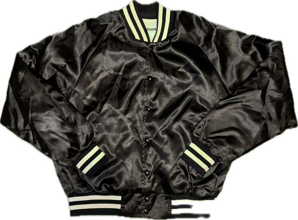 Black Satin Chevy Jacket