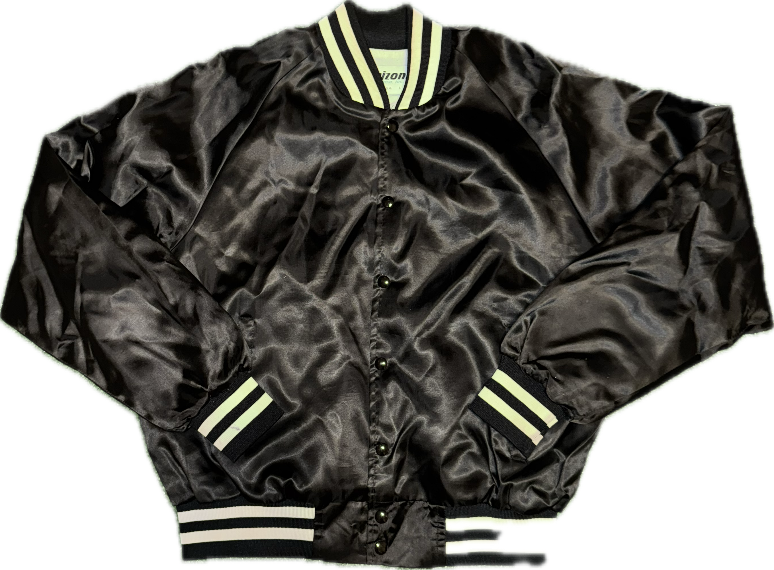 Black Satin Chevy Jacket
