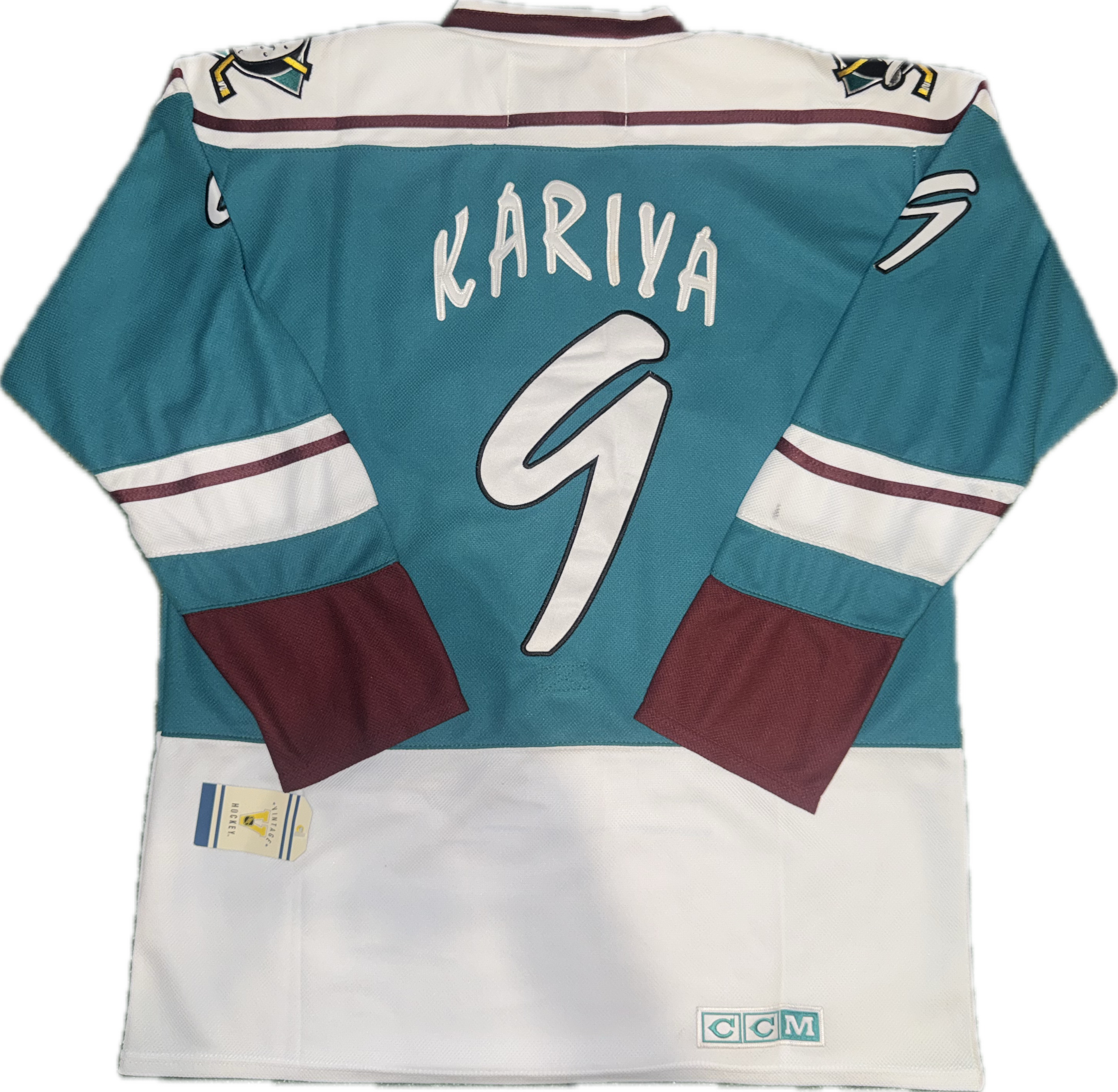 Paul Kariya Might Ducks Jersey