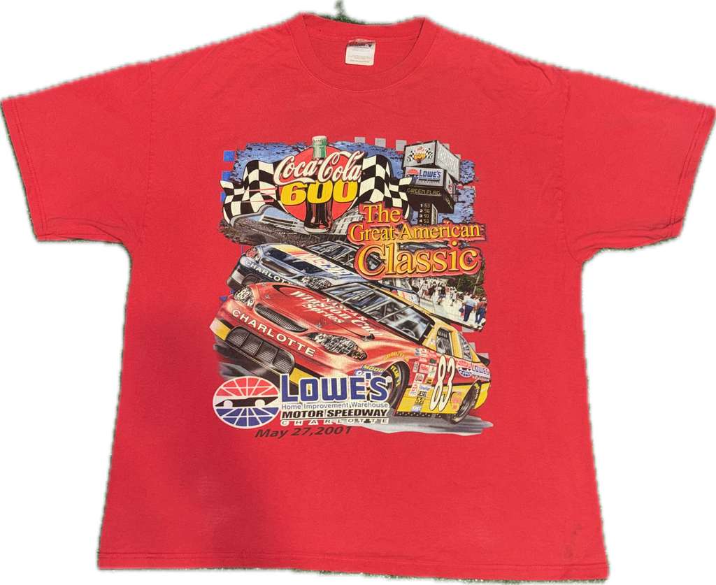 2001 Coca Cola 600 Tee