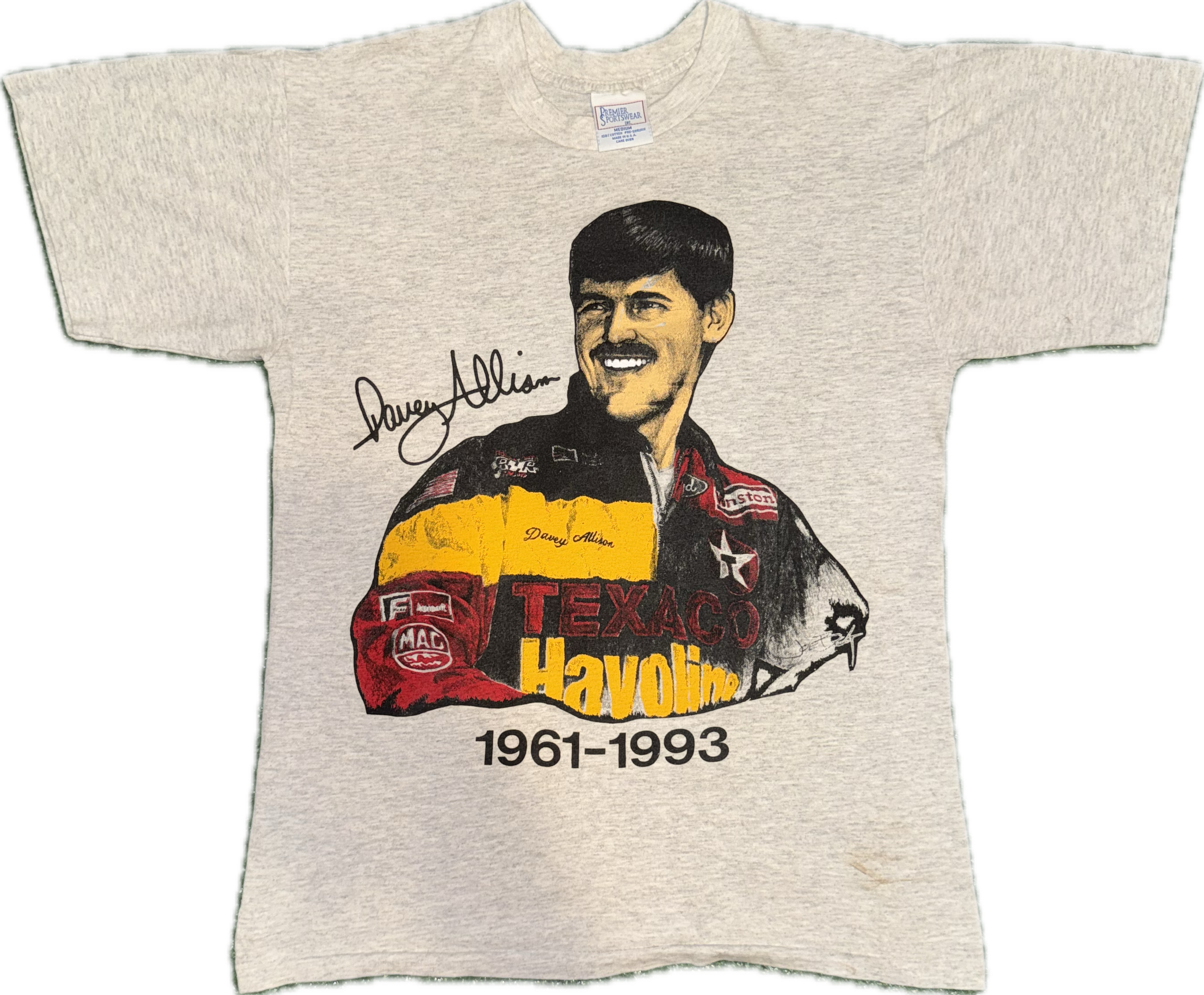1993 Davey Allison NASCAR Tee