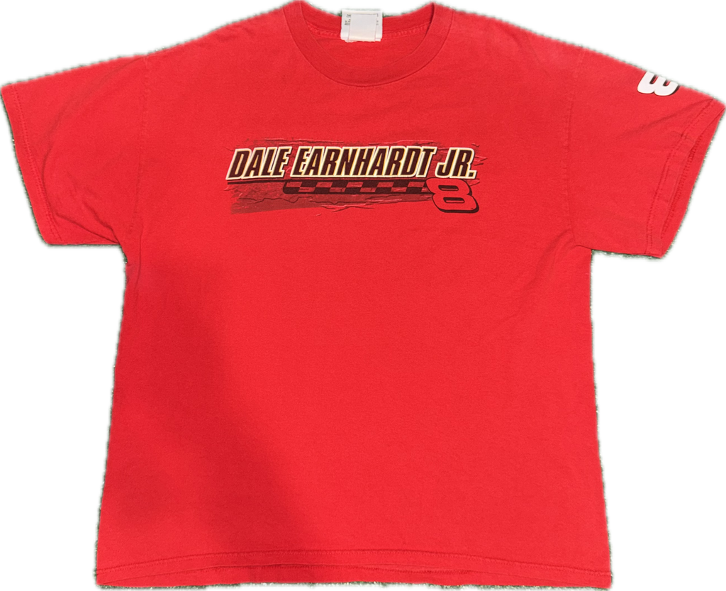 Dale Jr Red NASCAR Tee