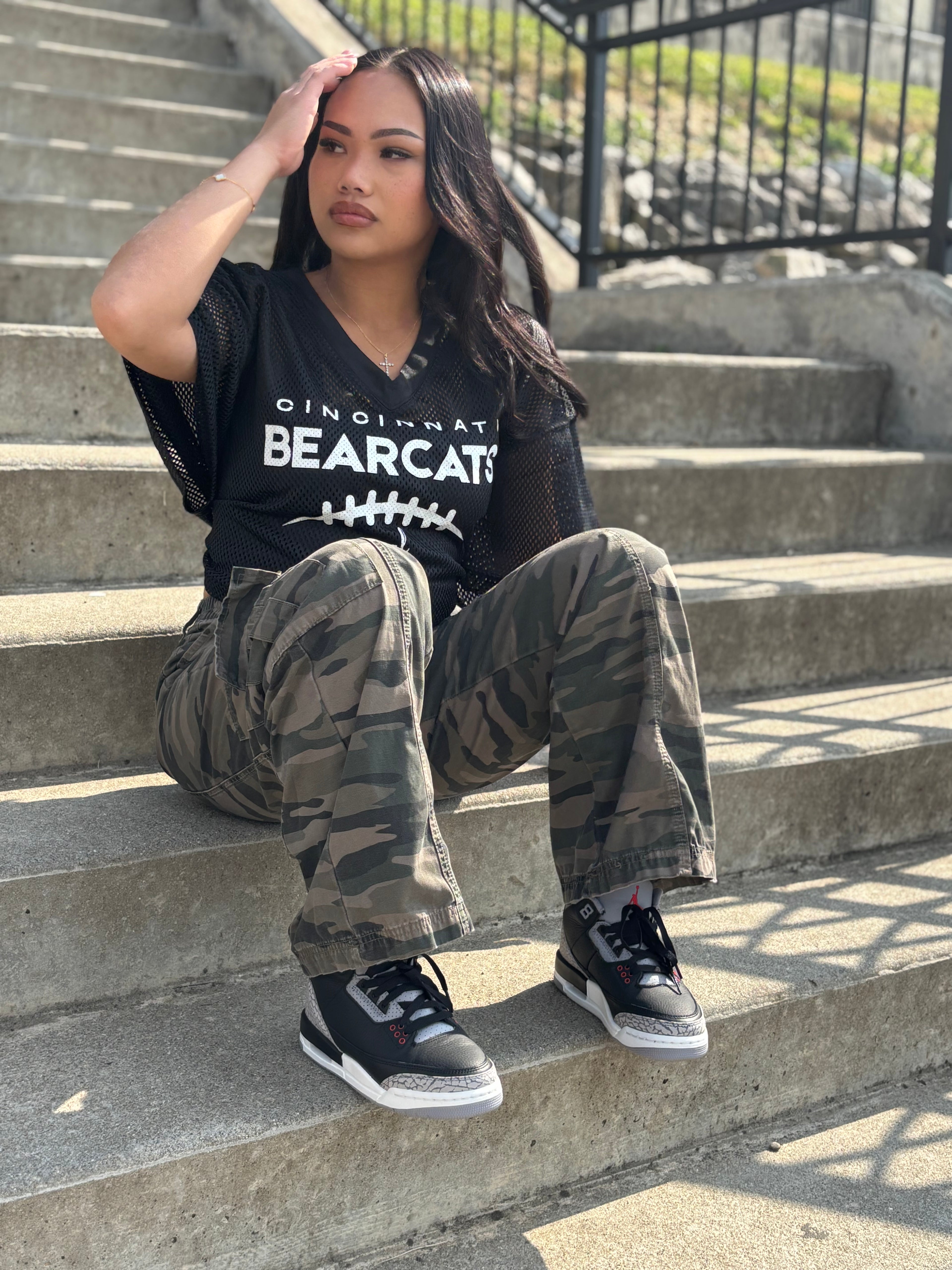 JSalandino Cincinnati Bearcats Cropped Jersey