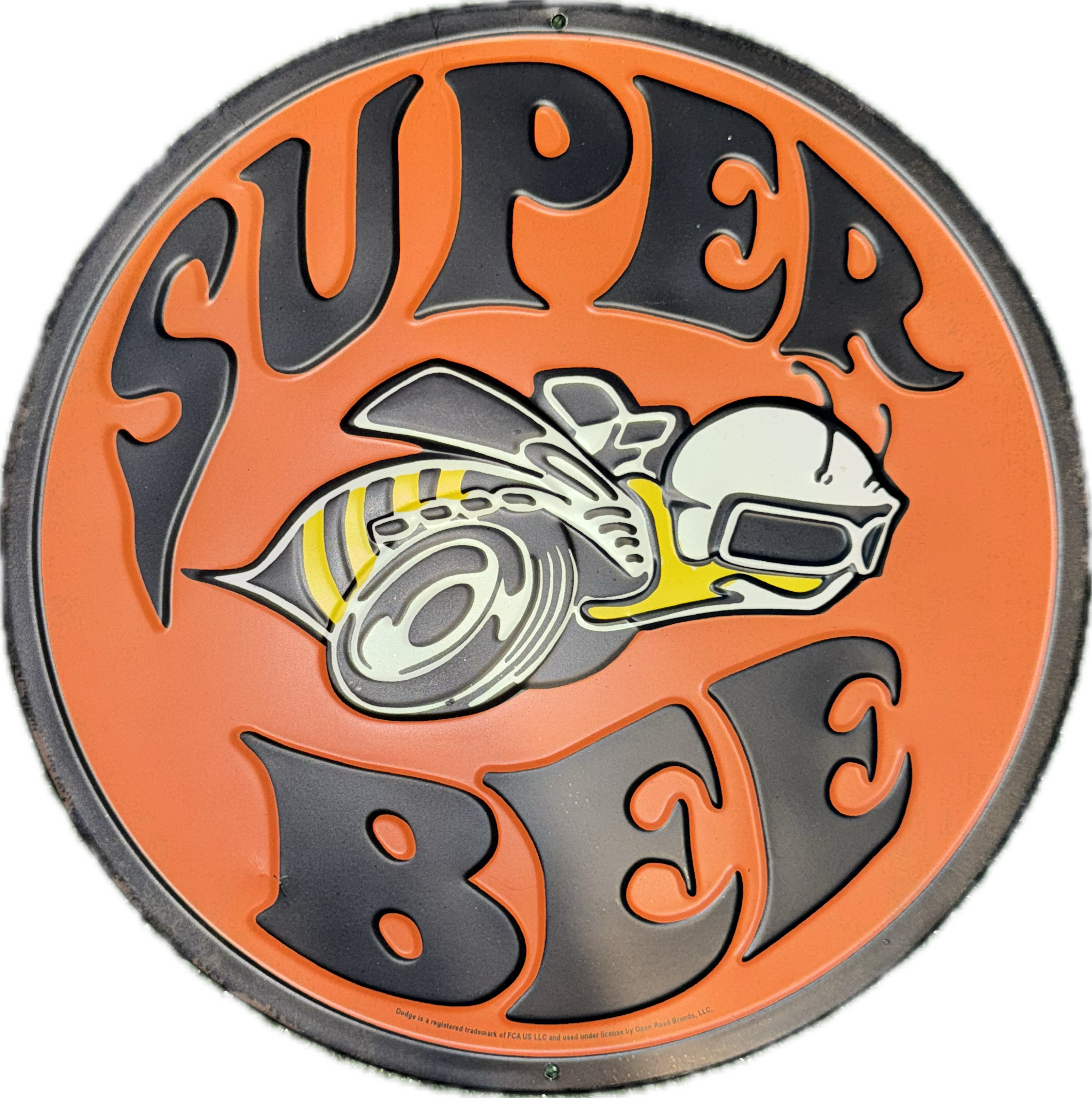 Super Bee Tin Sign