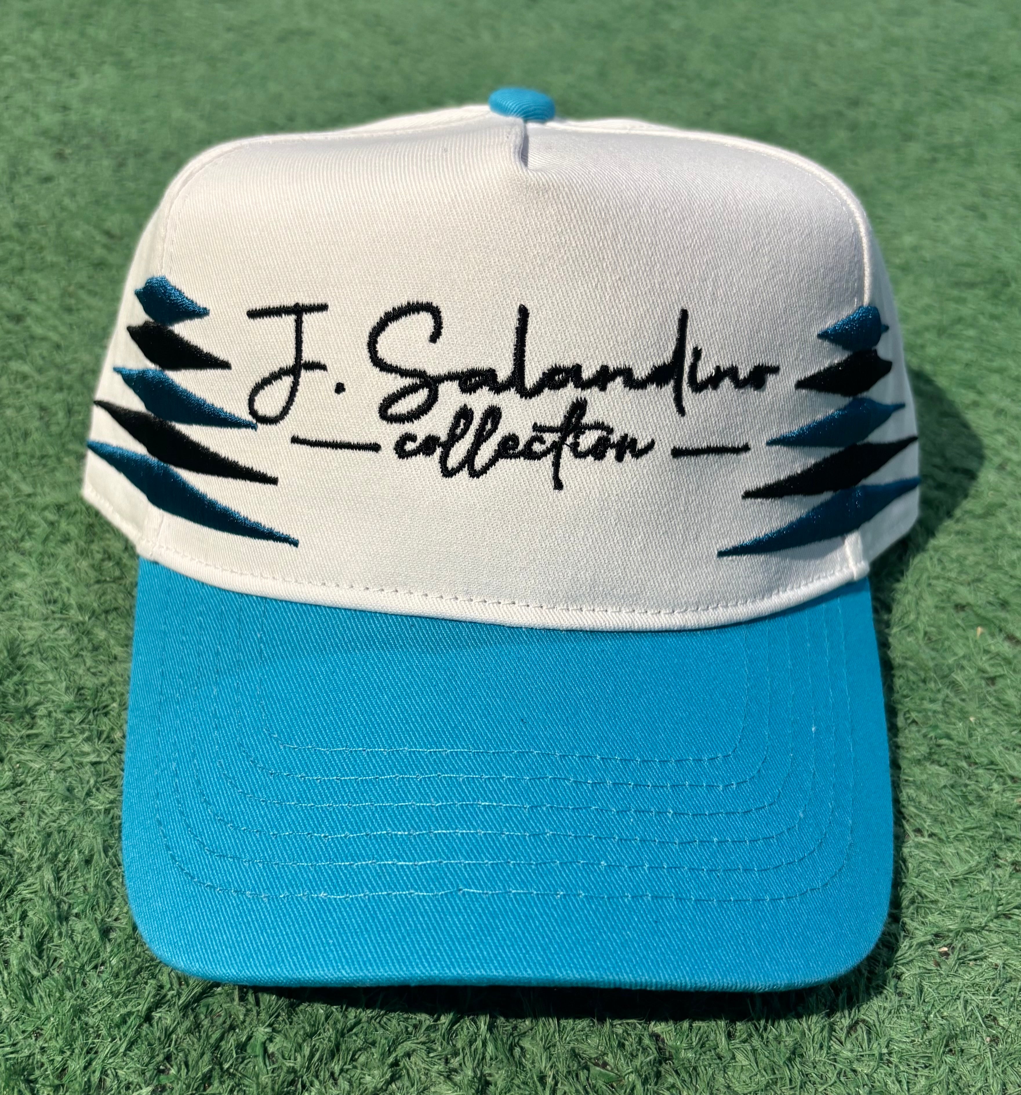 JSalandino Collection Turquoise/Black/White K-Frame SnapBack