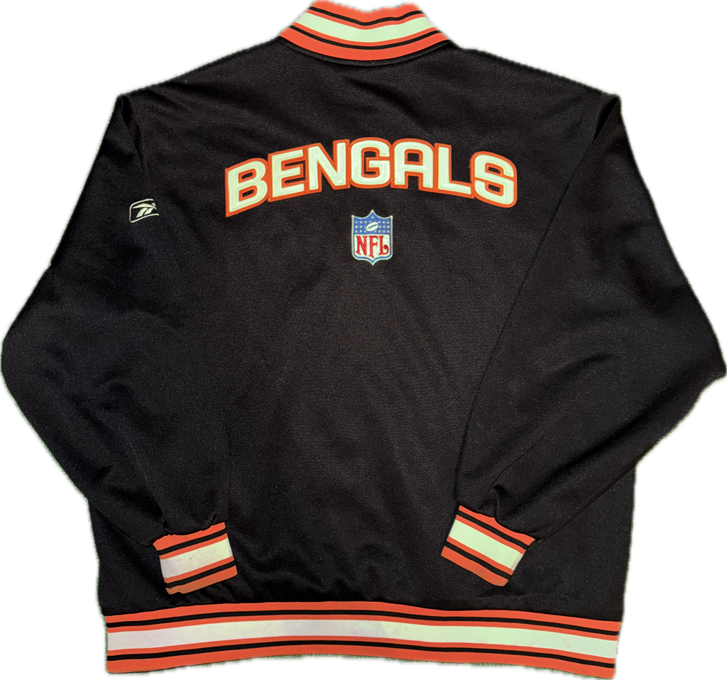Cincinnati Bengals Reebok Quarter-Zip Pullover