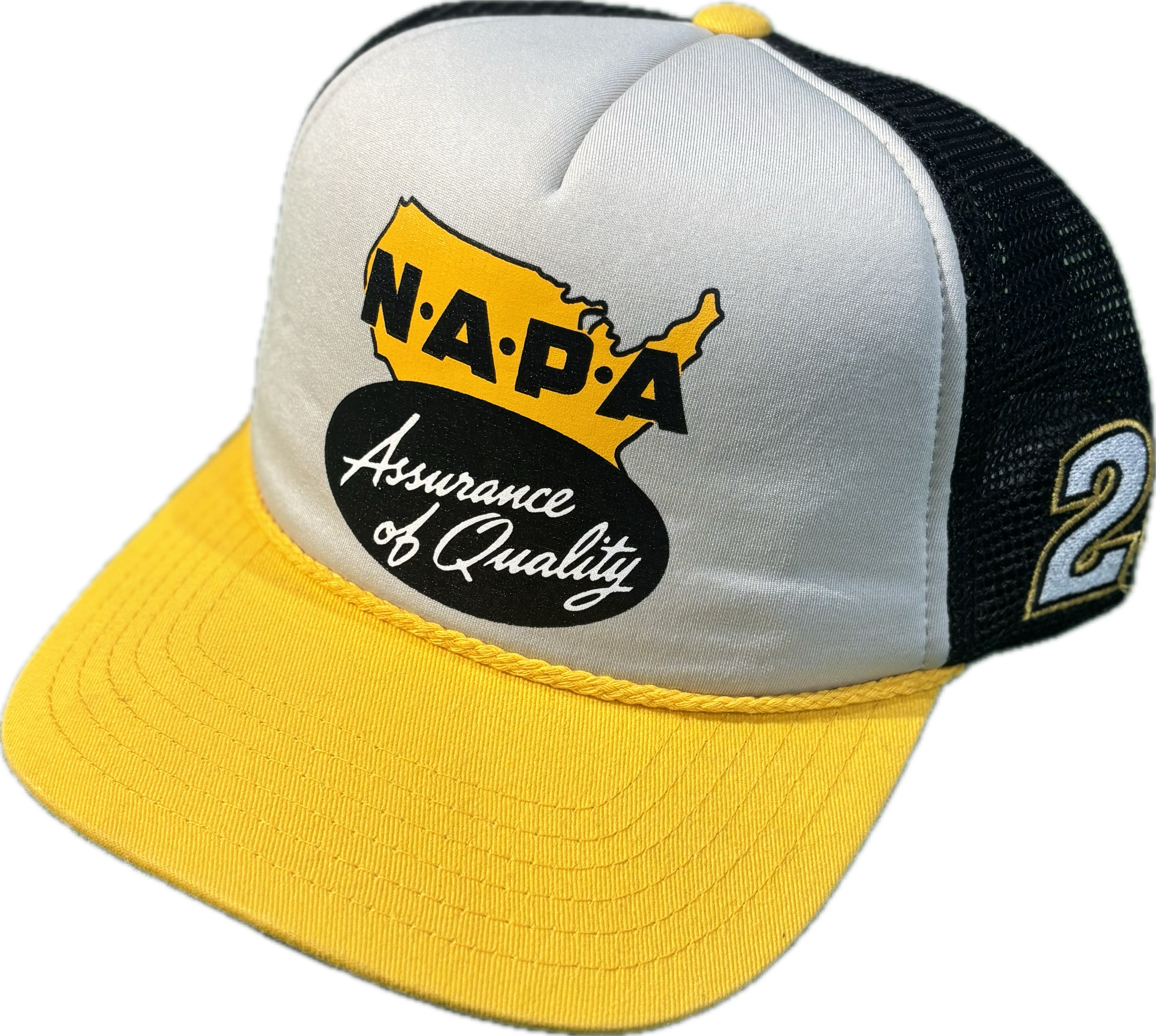 Napa Black/Yellow Racing Cap