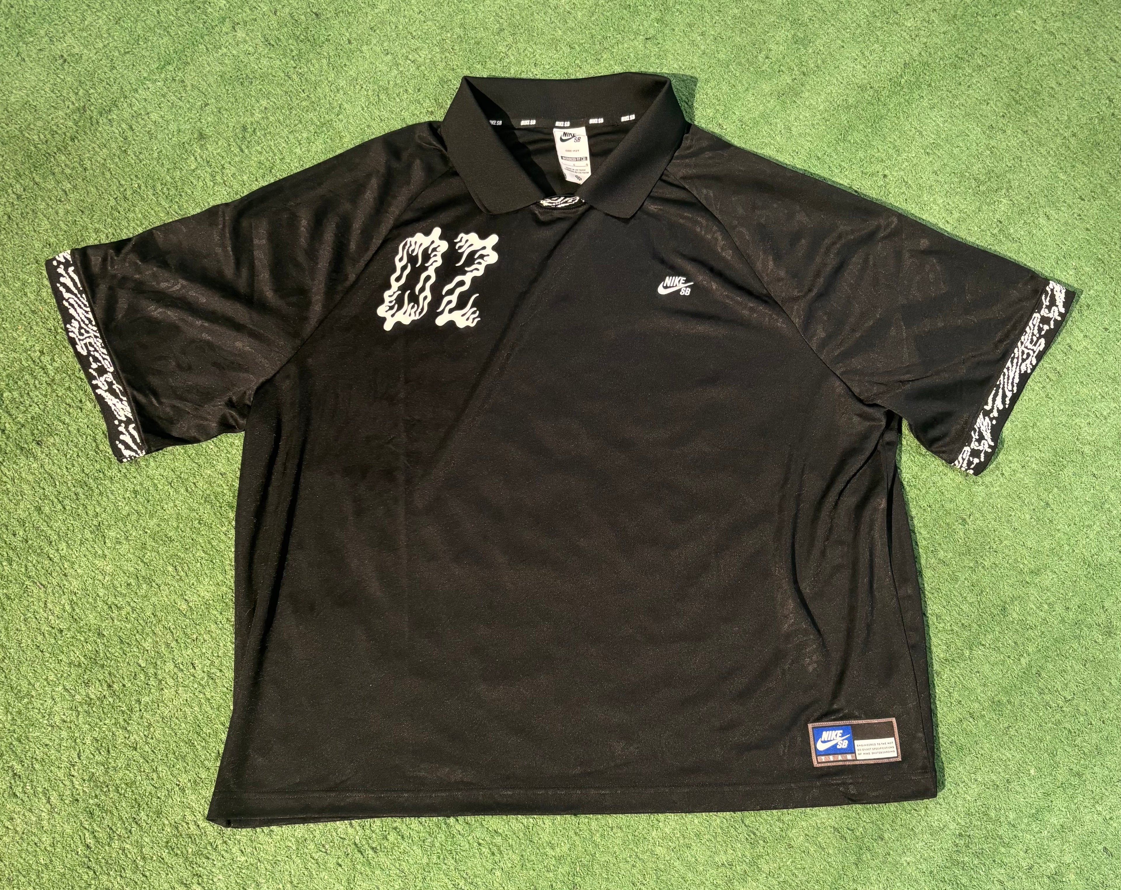 Nike SB Black Dri-Fit Polo