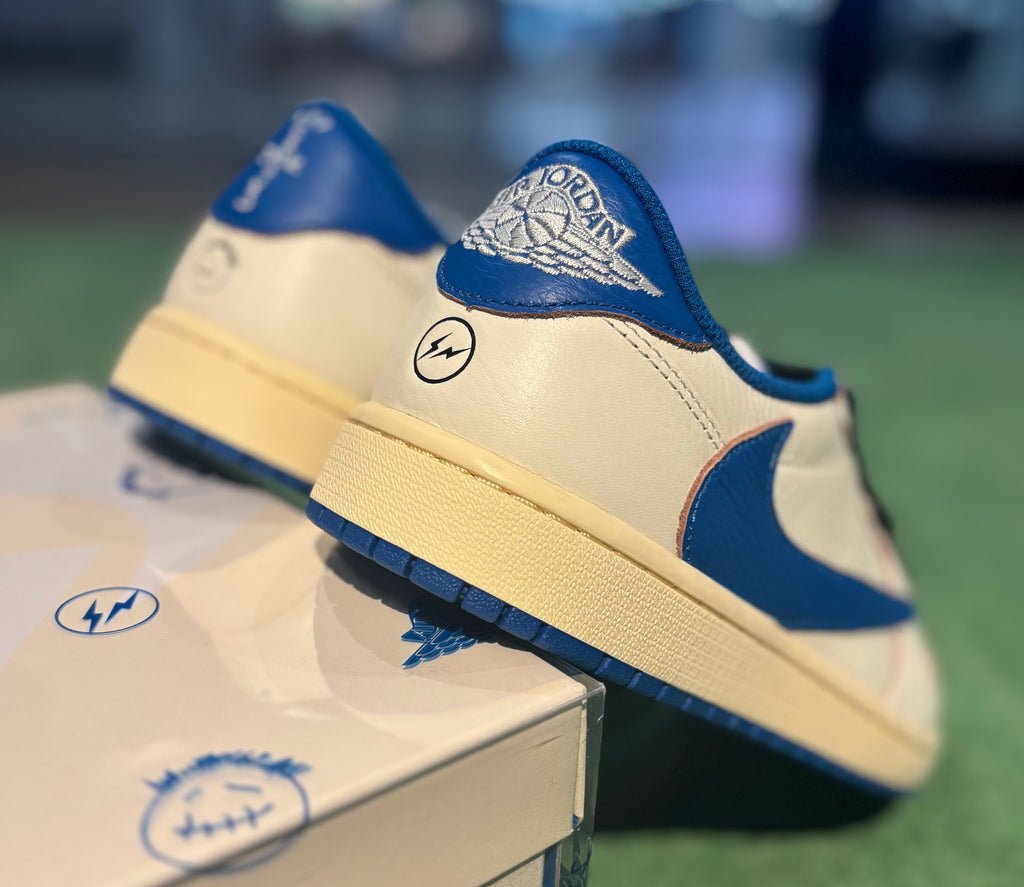 Jordan 1 Low Travis Scott Sail Military Blue