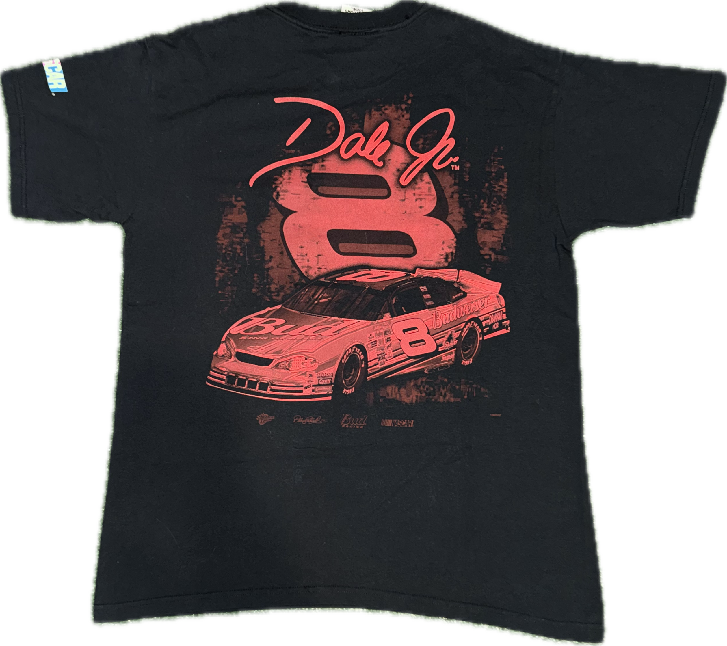 Dale Jr Black NASCAR Tee