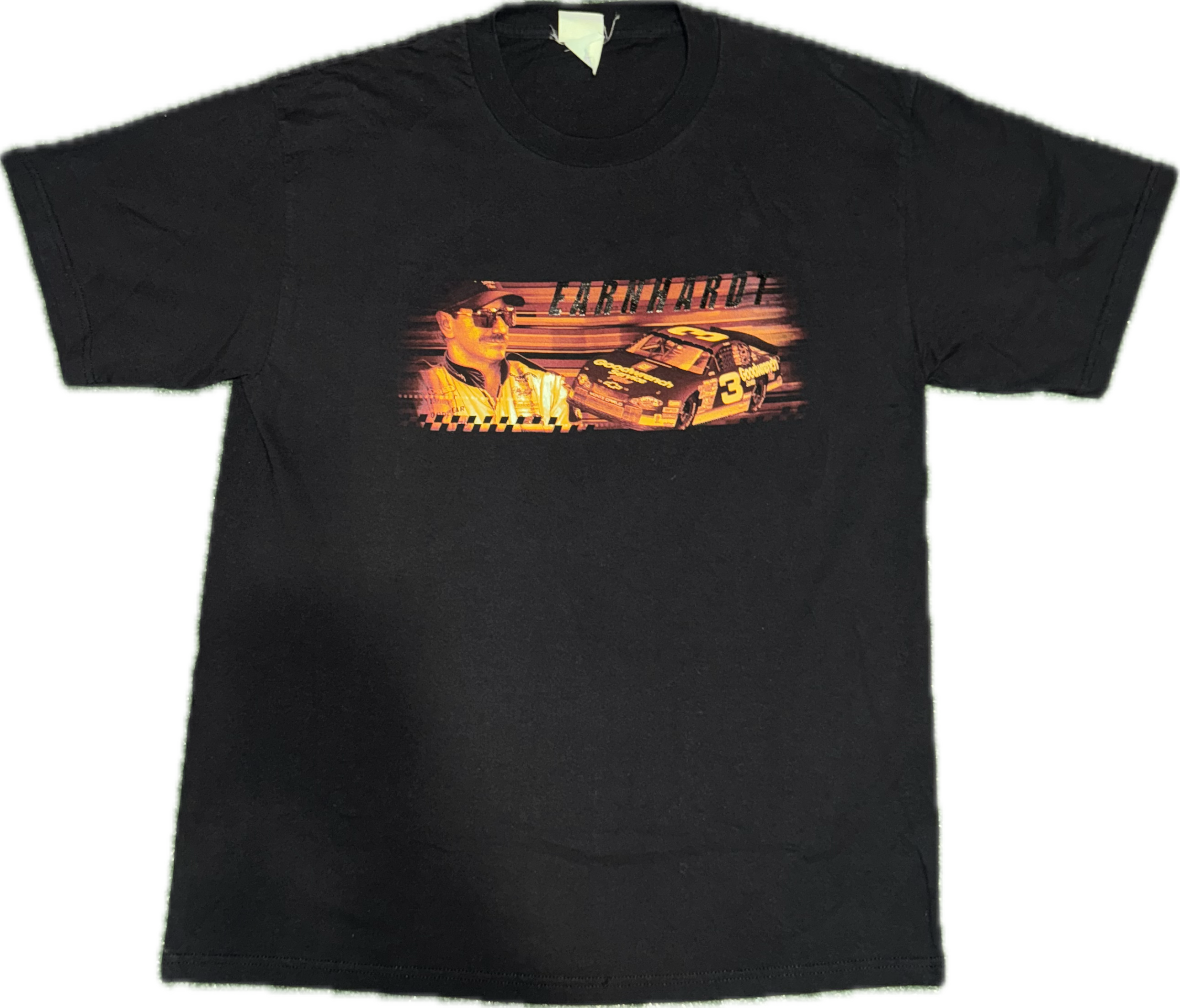 Dale Sr Black NASCAR Tee