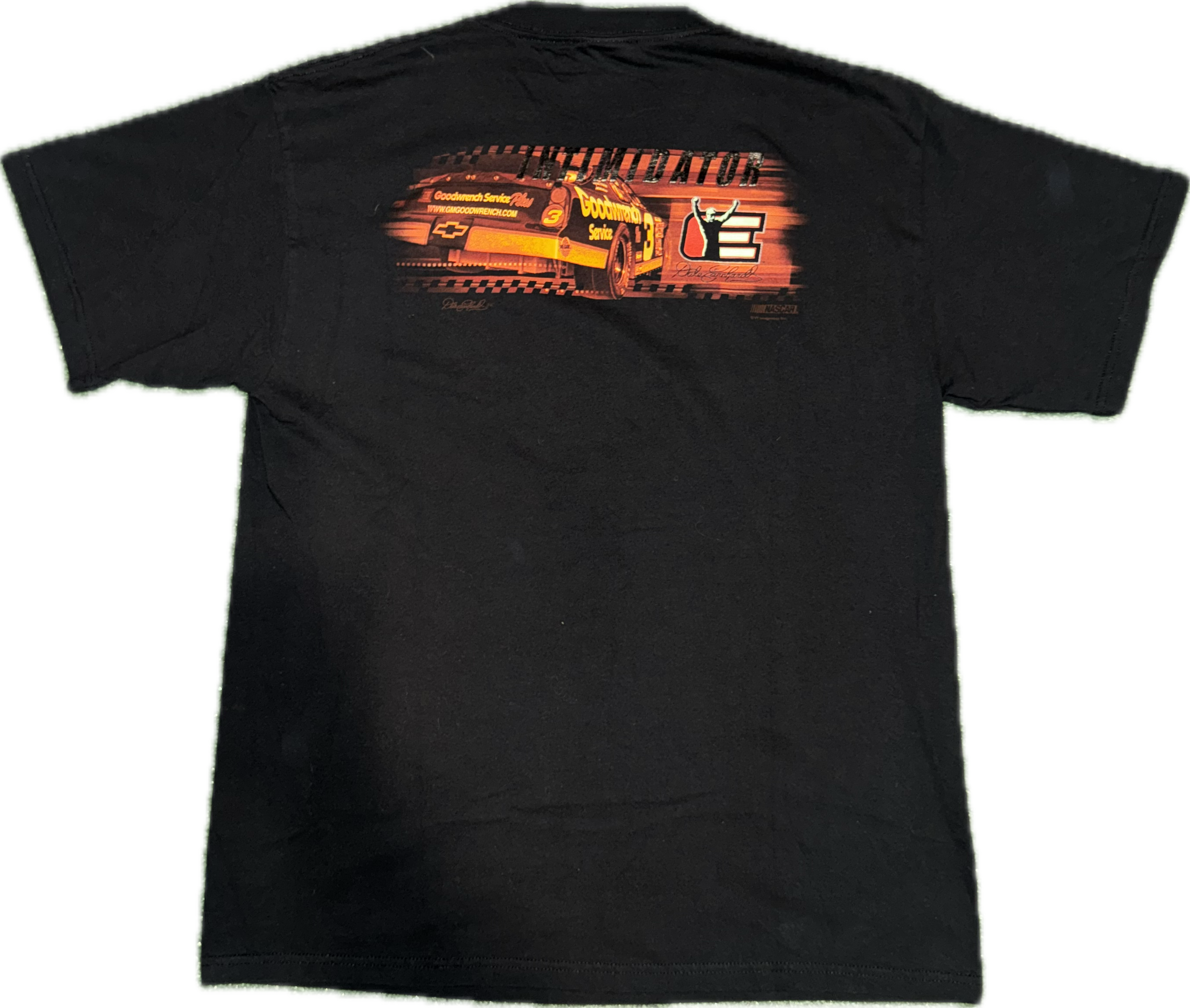 Dale Sr Black NASCAR Tee