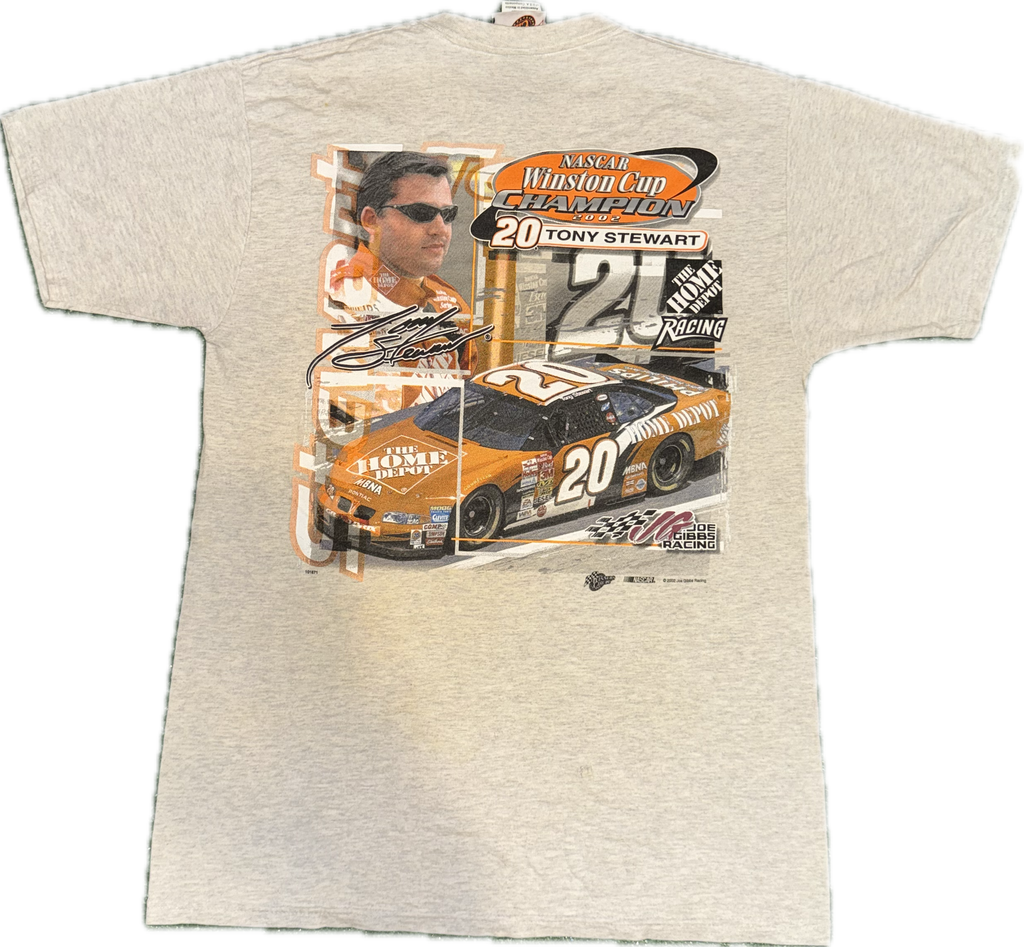 2002 Grey Tony Stewart Tee