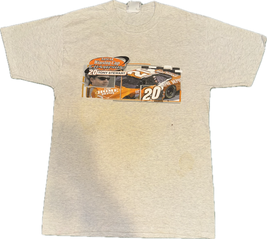2002 Grey Tony Stewart Tee