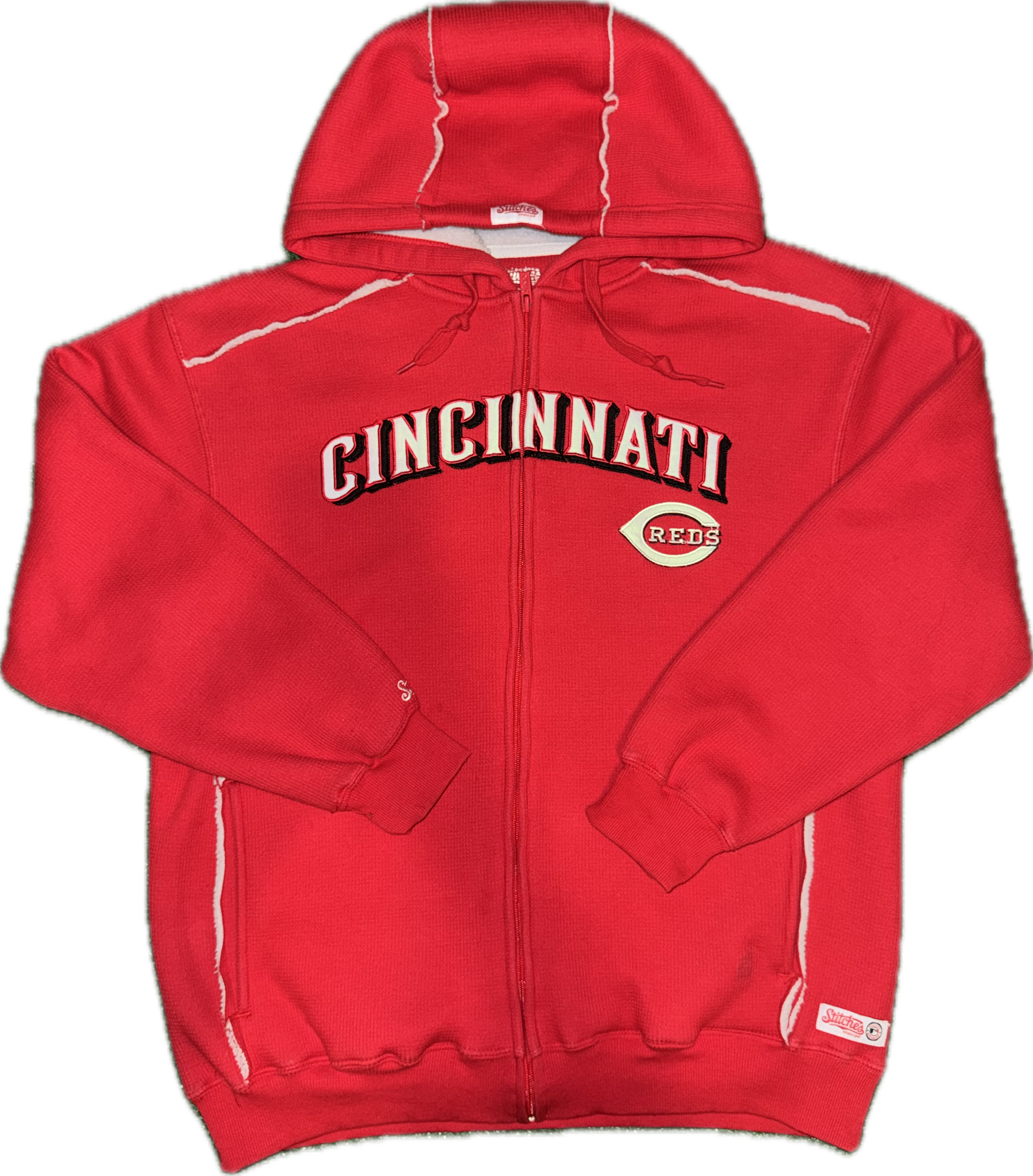 Reds stitches Hoodies