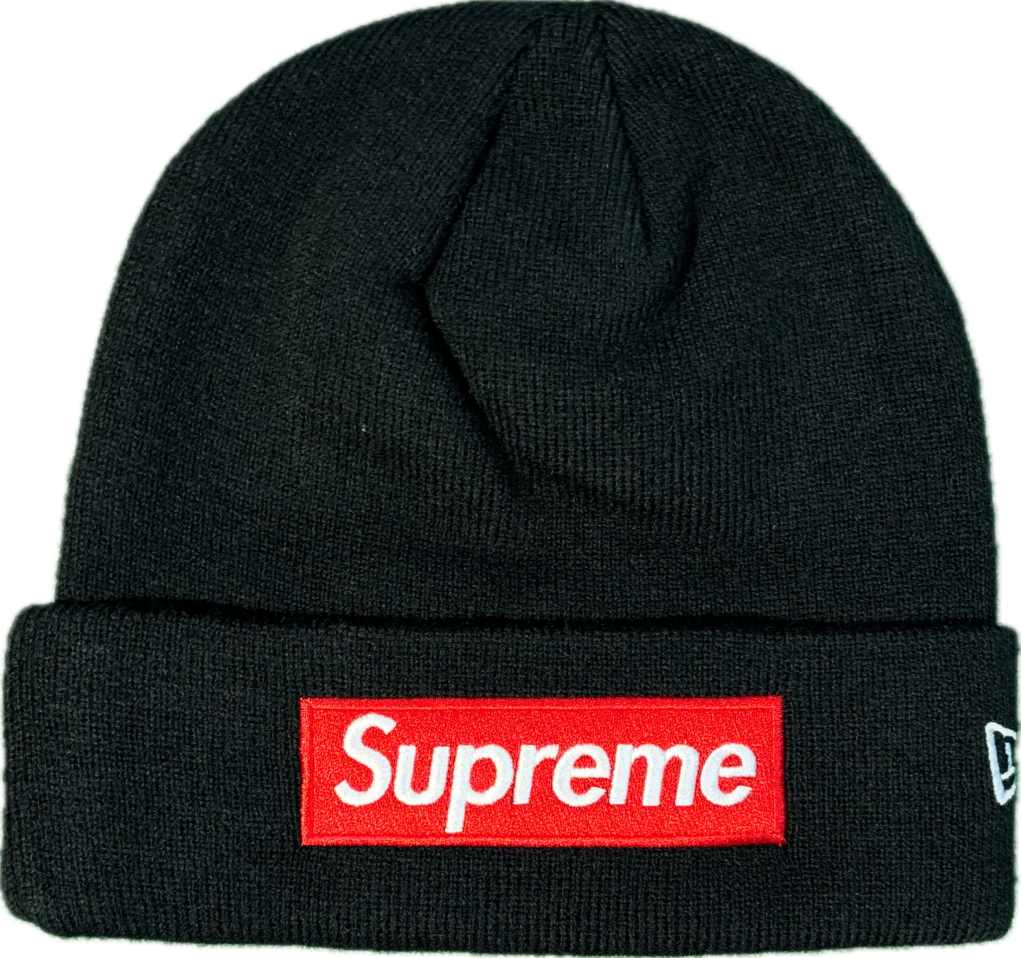 Supreme Black/Red Box Logo Beanie