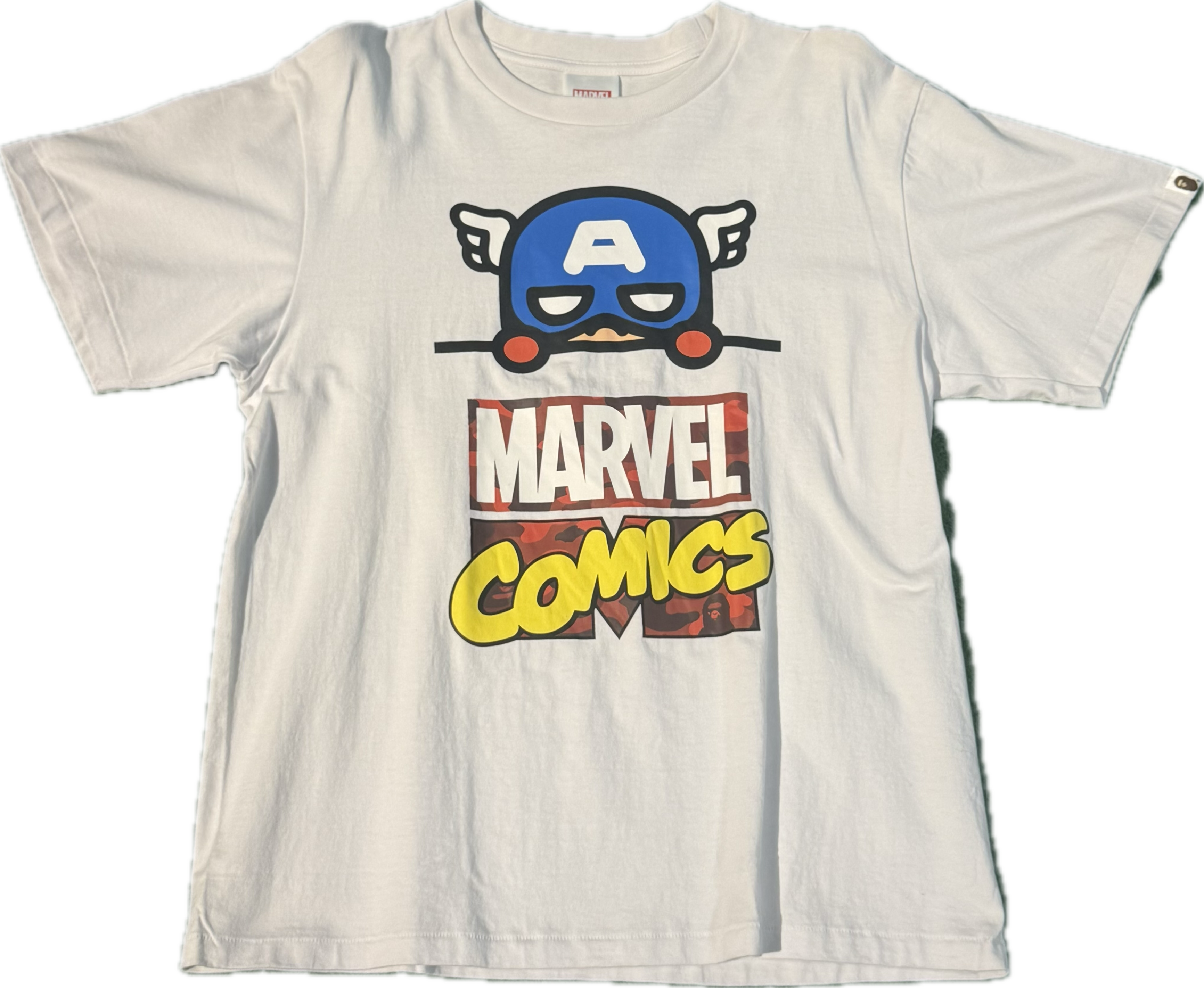 Bape Marvel Comics Tee
