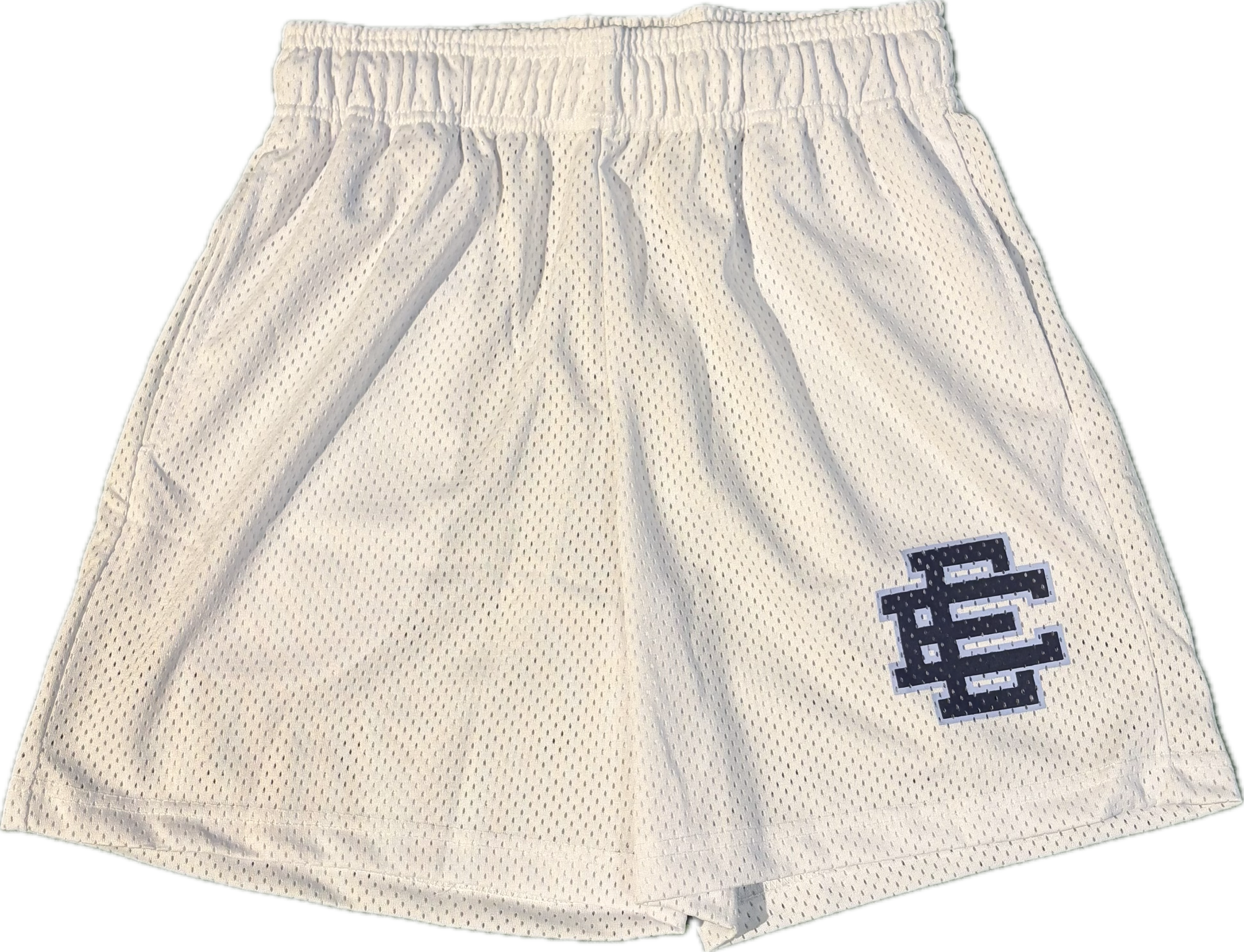 EE White/Navy/Baby Blue Shorts