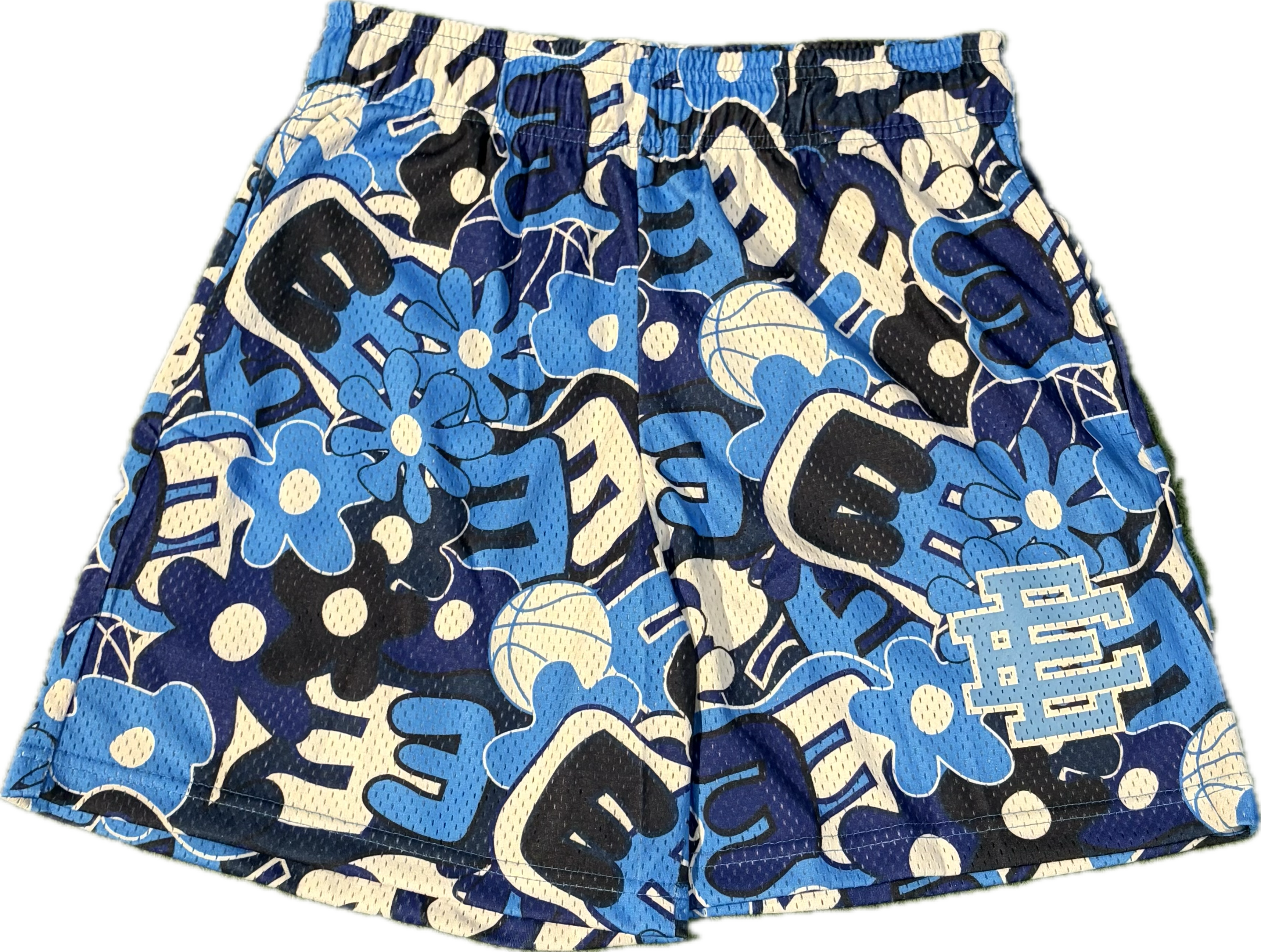 EE Collage Baby Blue Shorts