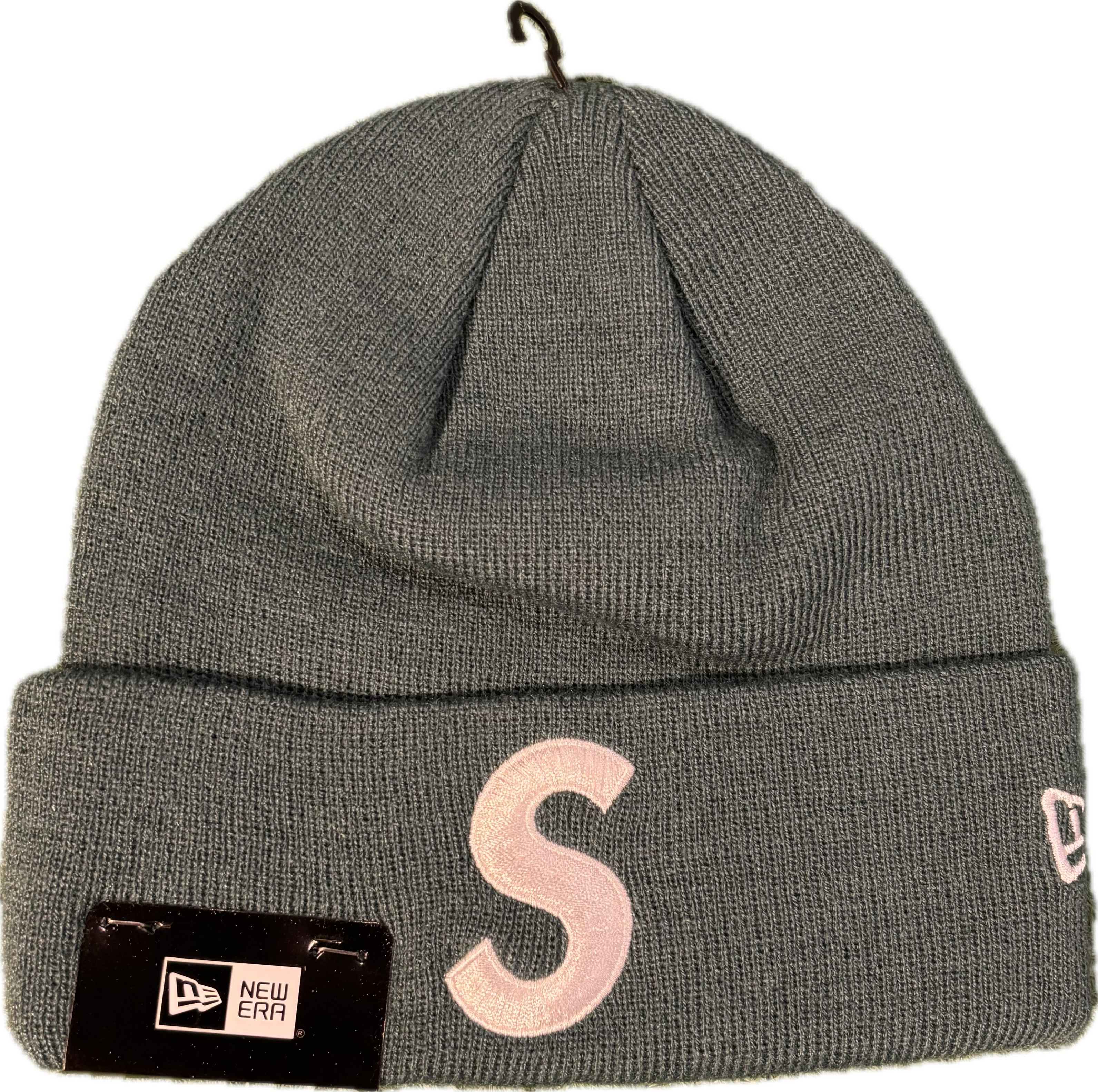 Supreme Seagreen “S” New Era Beanie