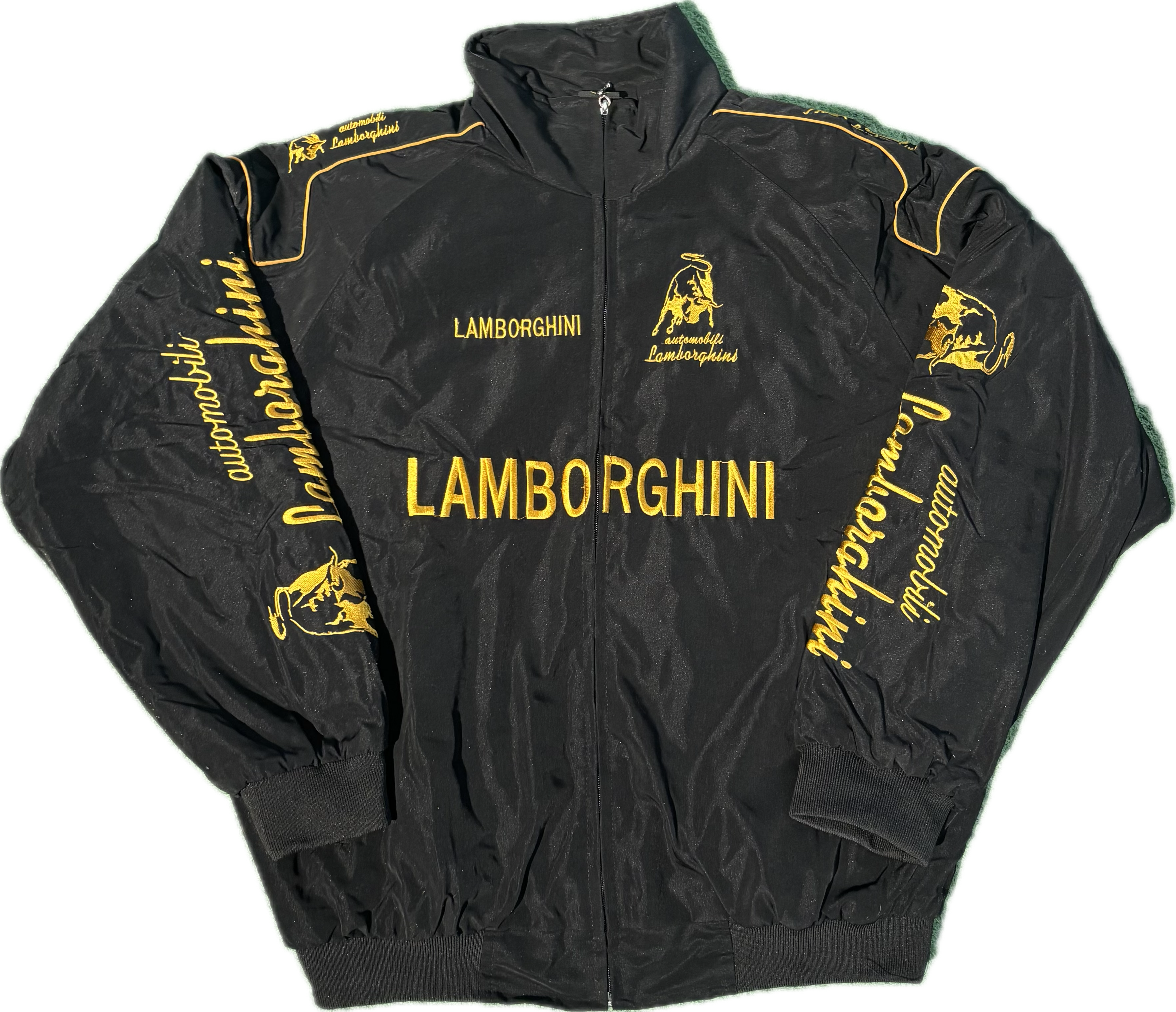 Lamborghini Black/Gold Zip-Up
Jacket