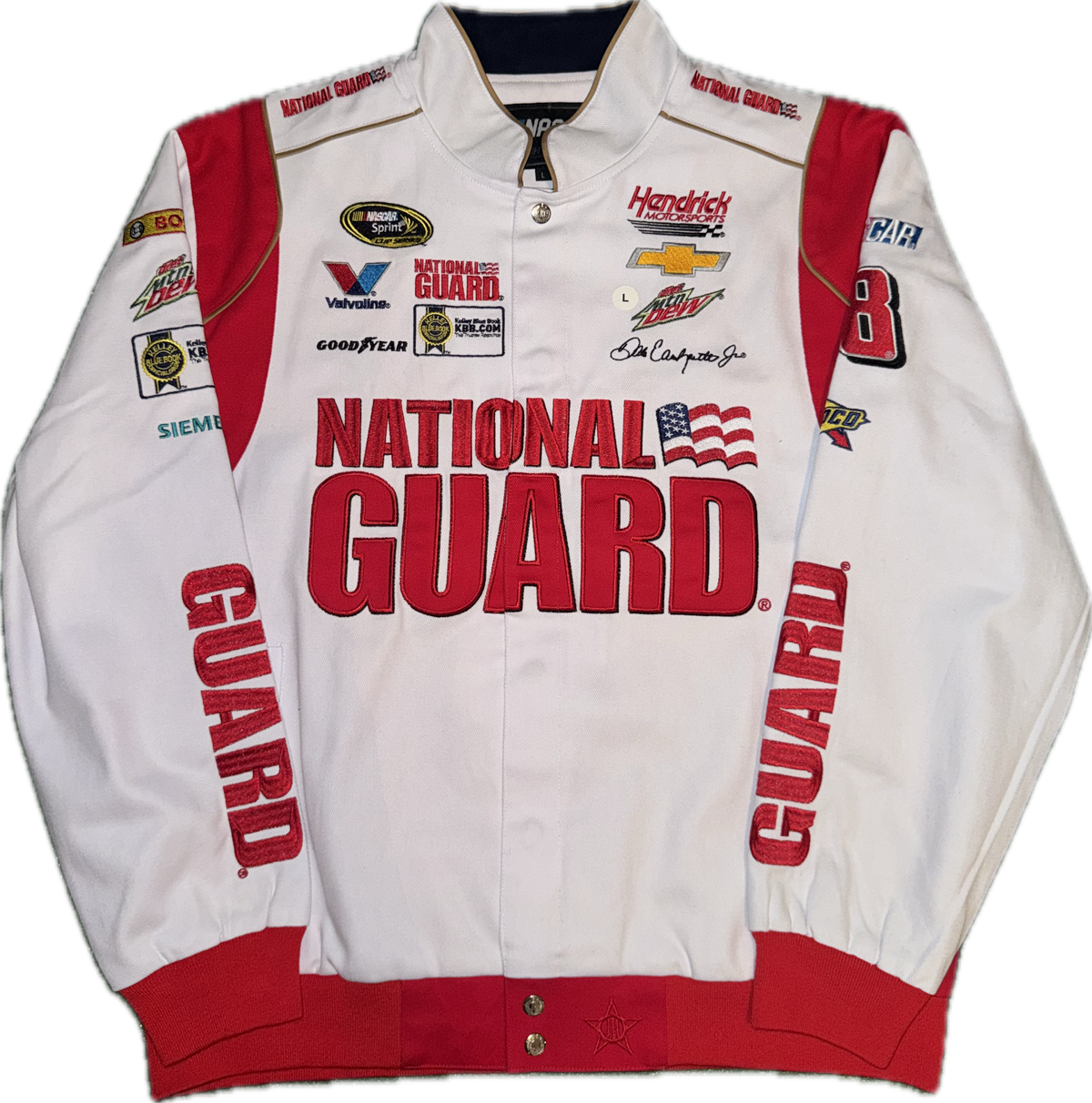 Dale Earnhardt Jr. National Guard NASCAR Racing Jacket