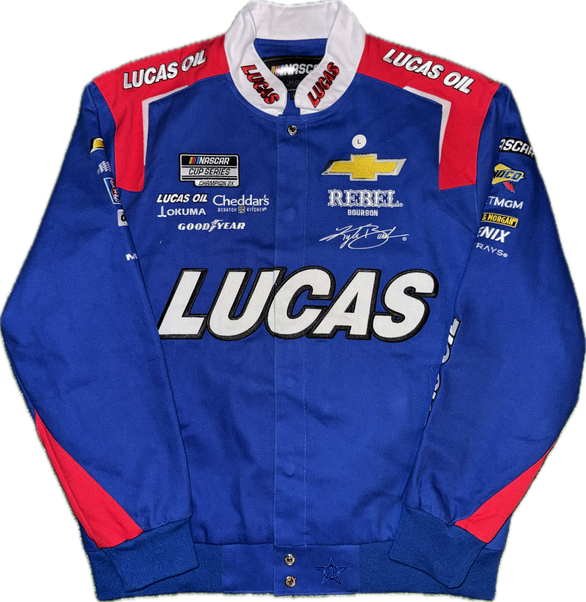 Kyle Busch Lucas Oil NASCAR Racing Jacket