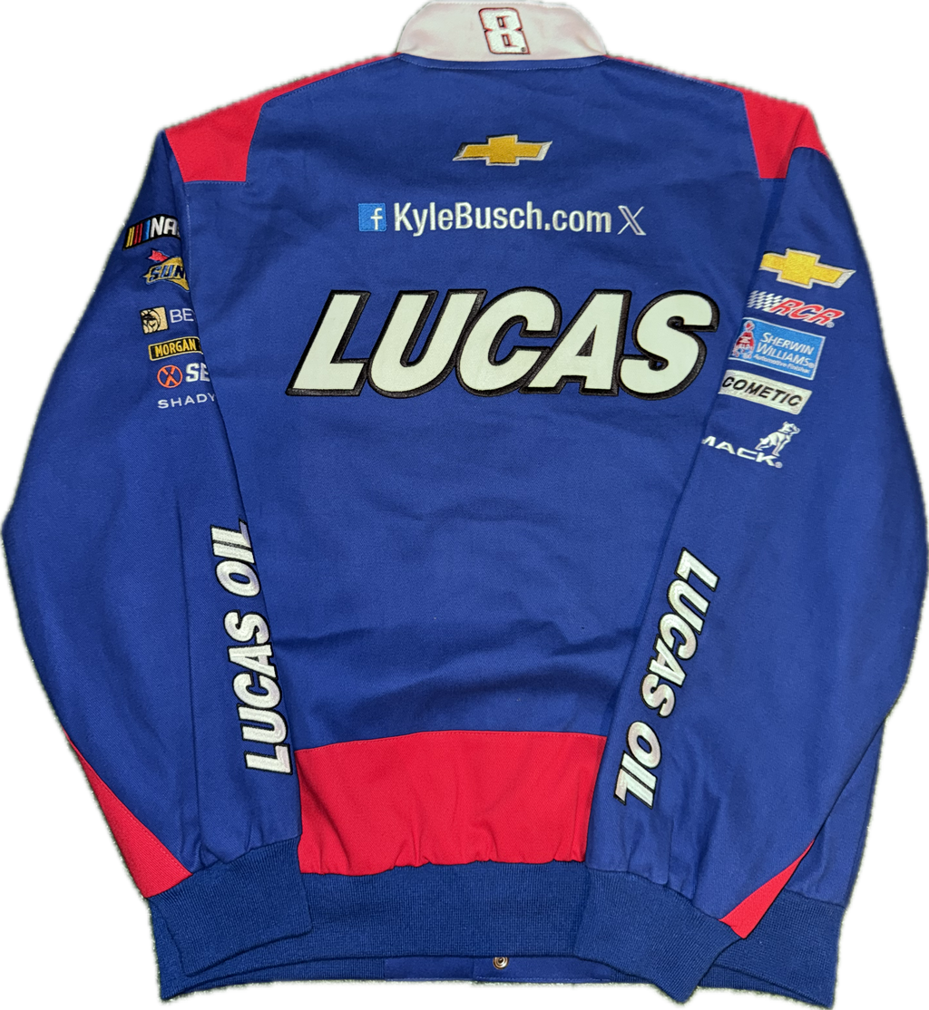 Kyle Busch Lucas Oil NASCAR Racing Jacket