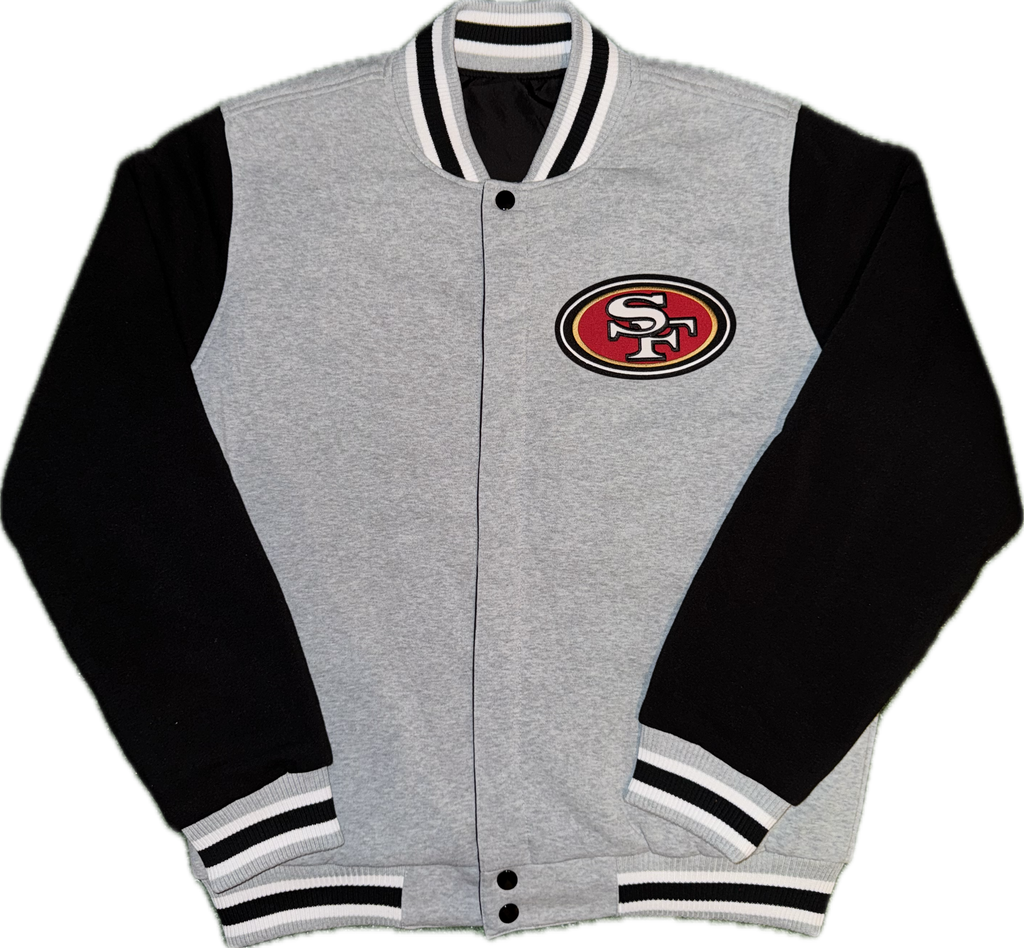 San Francisco 49ers NFL Reversible Varsity Jacket