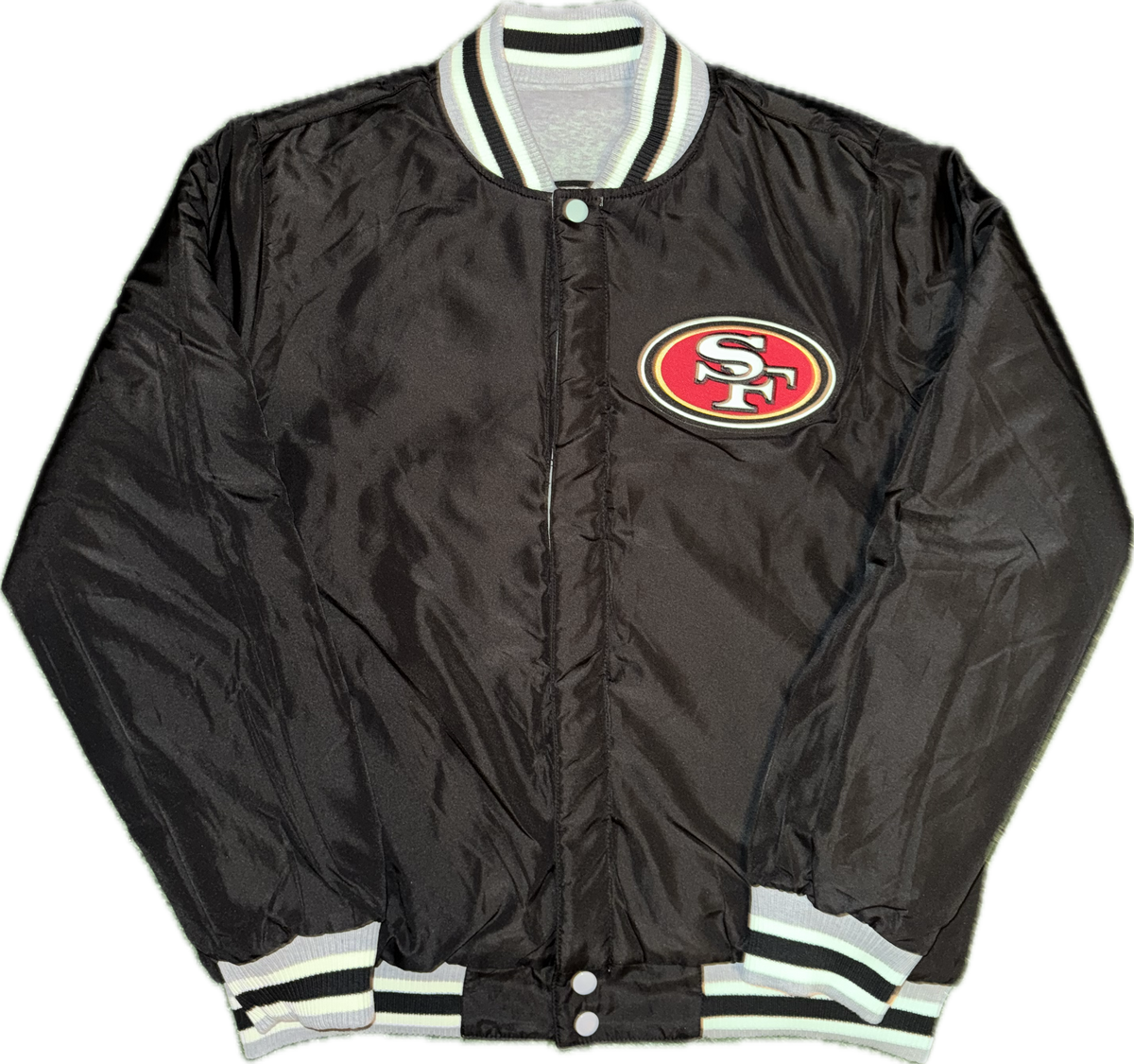 San Francisco 49ers NFL Reversible Varsity Jacket