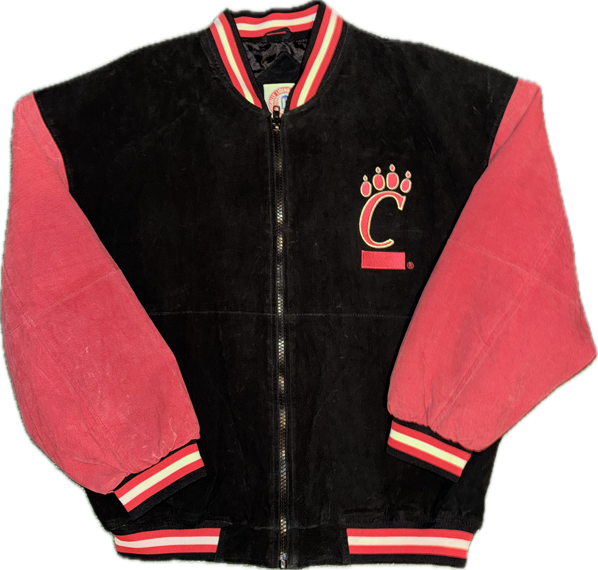 Cincinnati Bearcats Suede Varsity Jacket