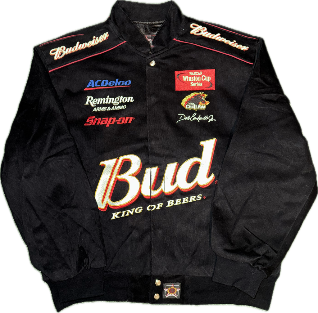 Black Budweiser Dale Earnhardt Jr. Racing Jacket